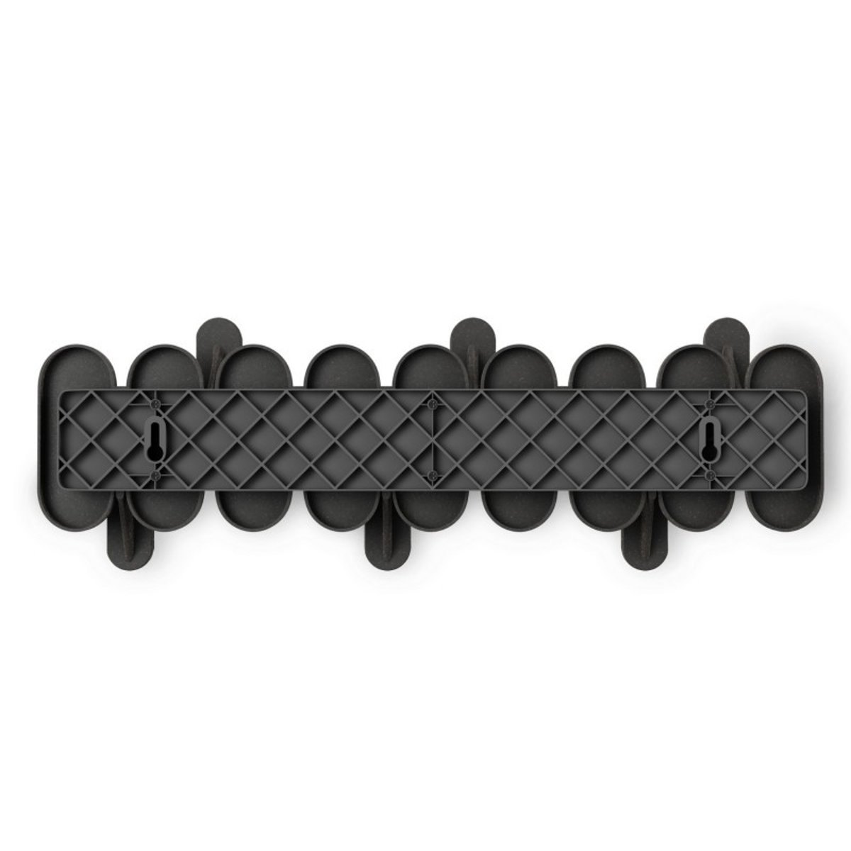 Portemanteau mural design  TEMPO noir, UMBRA