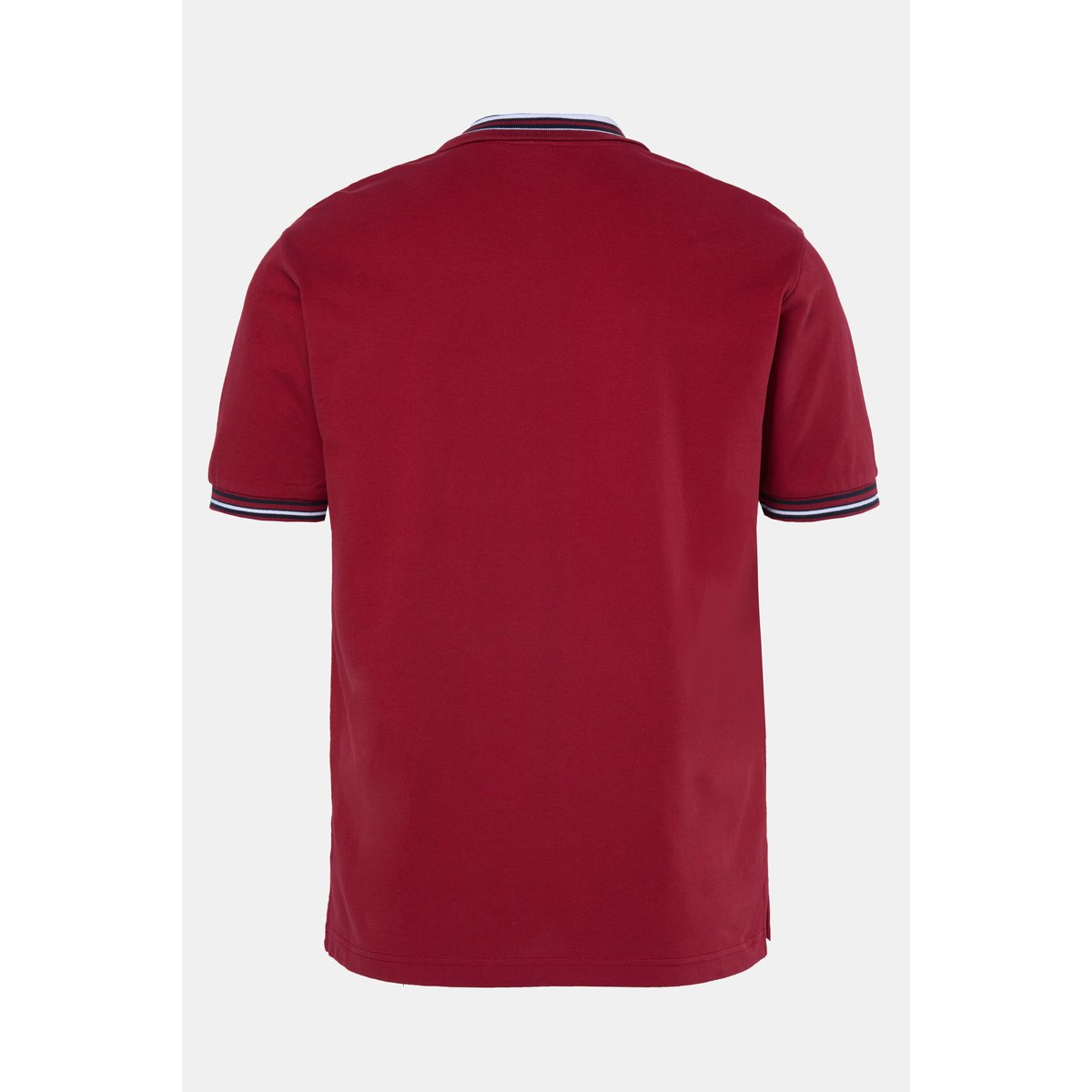 Polo en piqué rouge bordeaux, JP1880