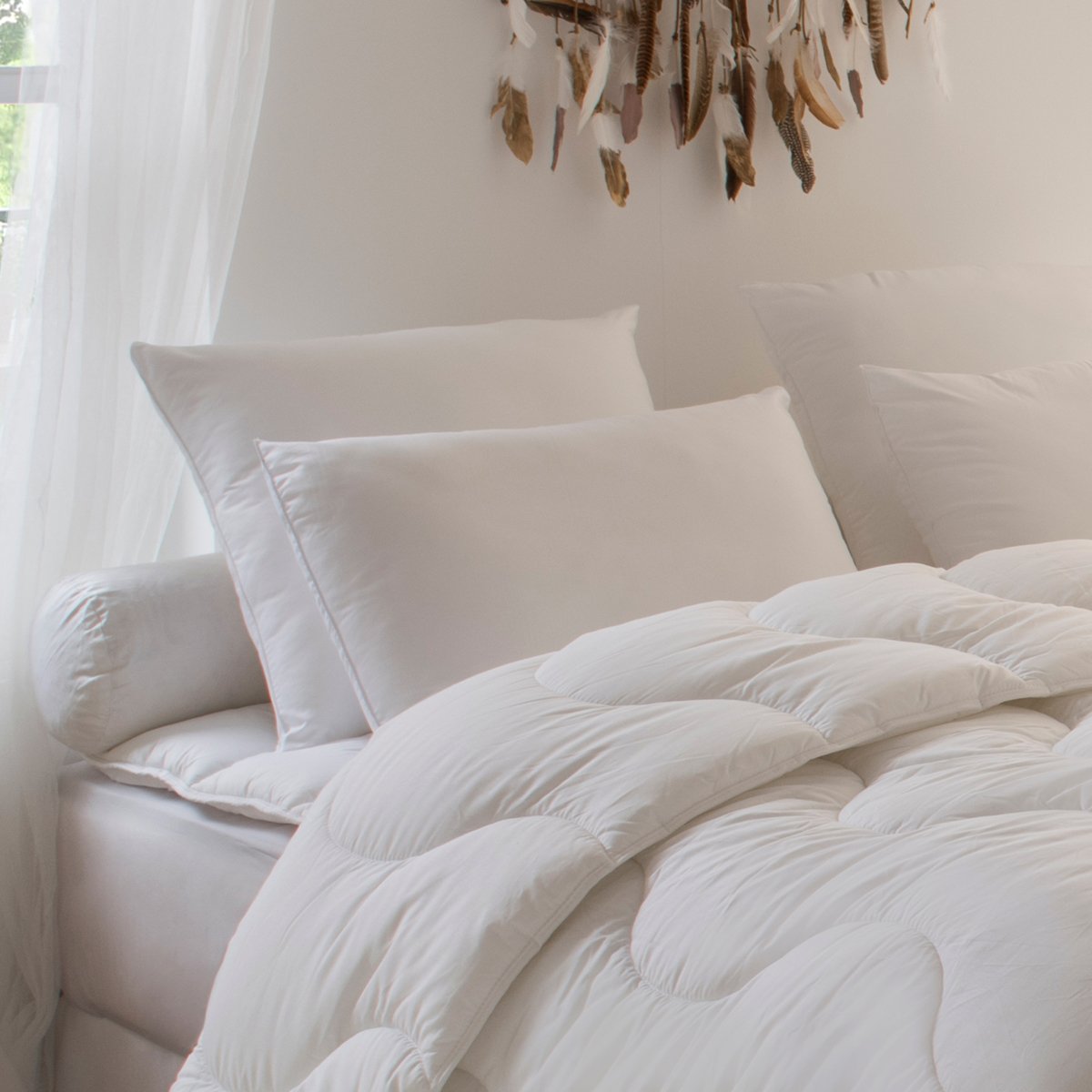 Oreiller Alaska 40% Duvet - FERME blanc, DROUAULT