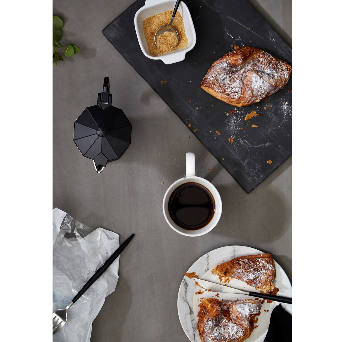 16-Piece White/Grey Marble Effect Dinner Set grey, SO'HOME