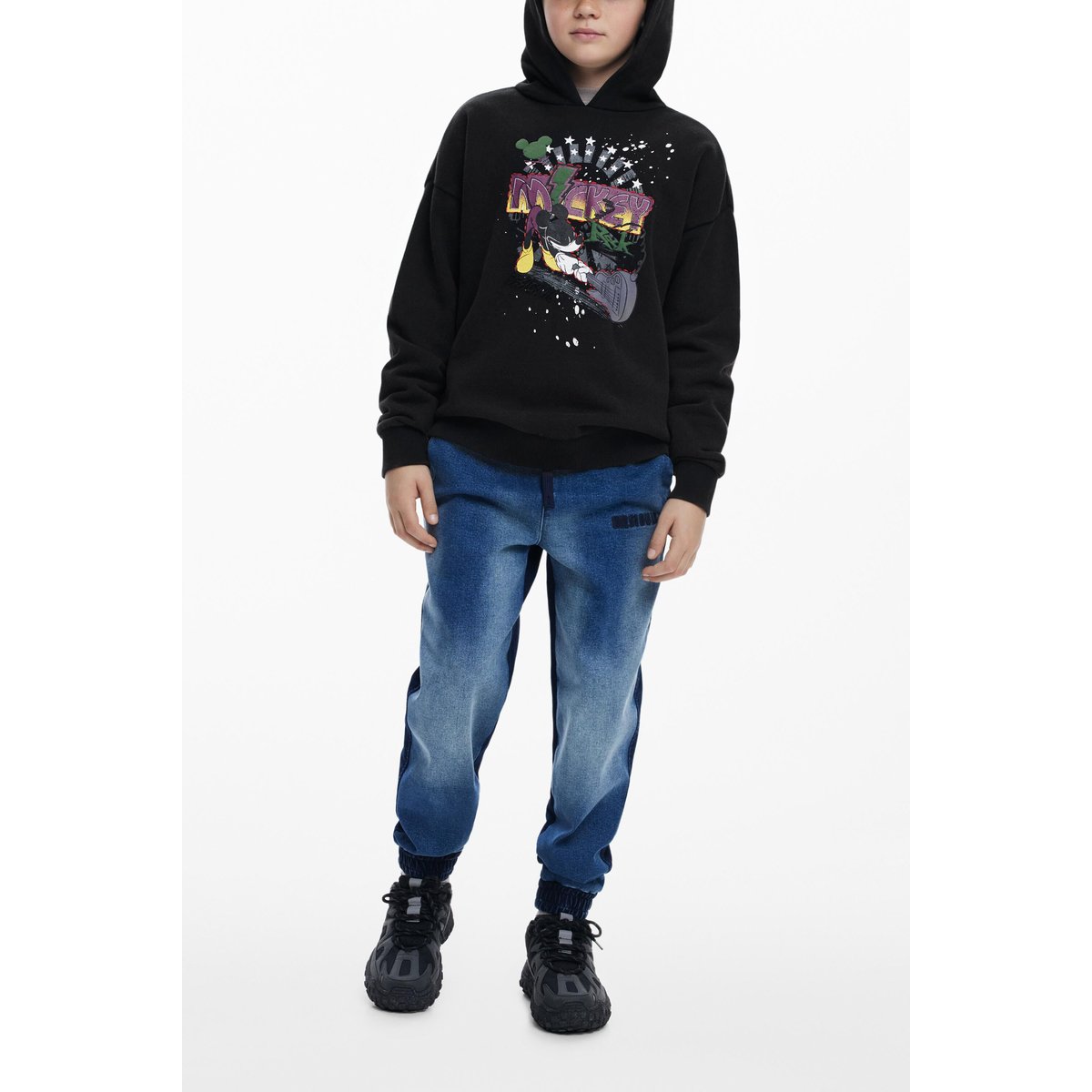Sweat-shirt Mickey™ Rock noir, DESIGUAL