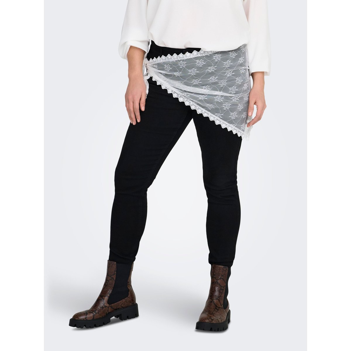Écharpe Oversize noire - black, ONLY CARMAKOMA