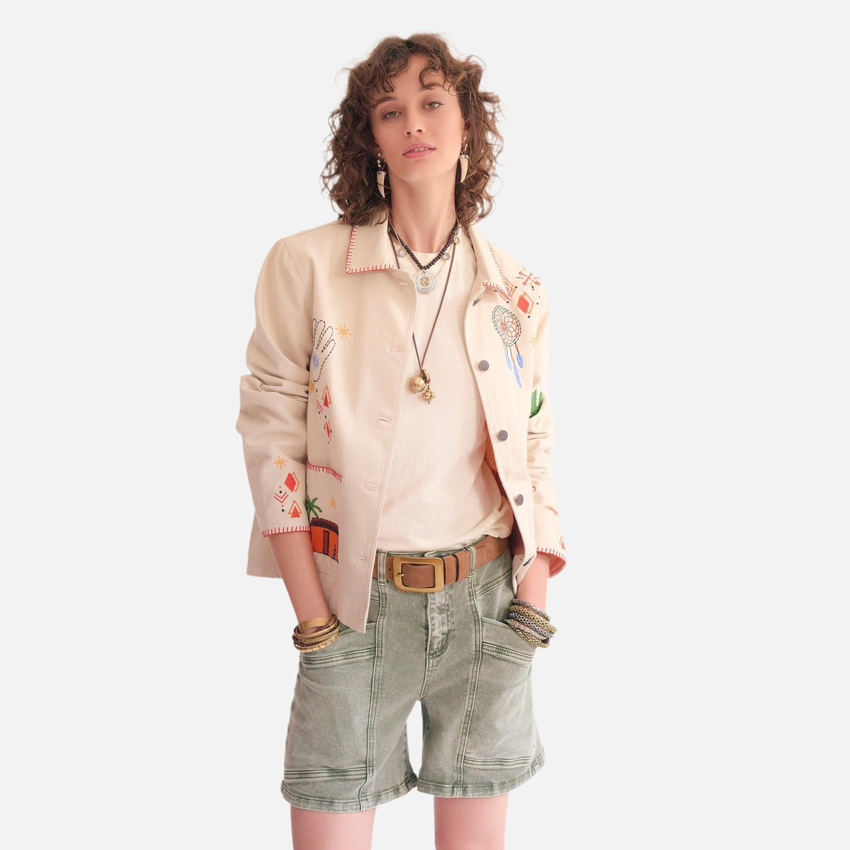 Veste VARCISSE 26s naturel, MKT STUDIO