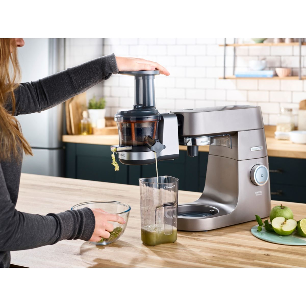 Extracteur de jus KAX732PL + filtre inox, KENWOOD