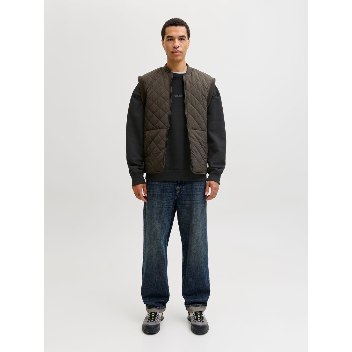 Sweat-Shirt black 4, JACK & JONES