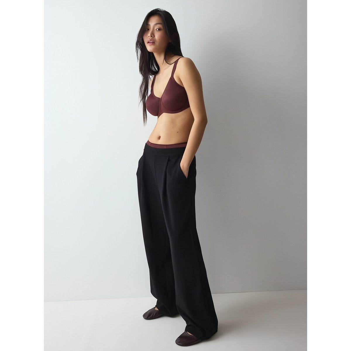 Soutien-gorge ESSENTIAL MINIMIZER TWX chocolat, TRIUMPH