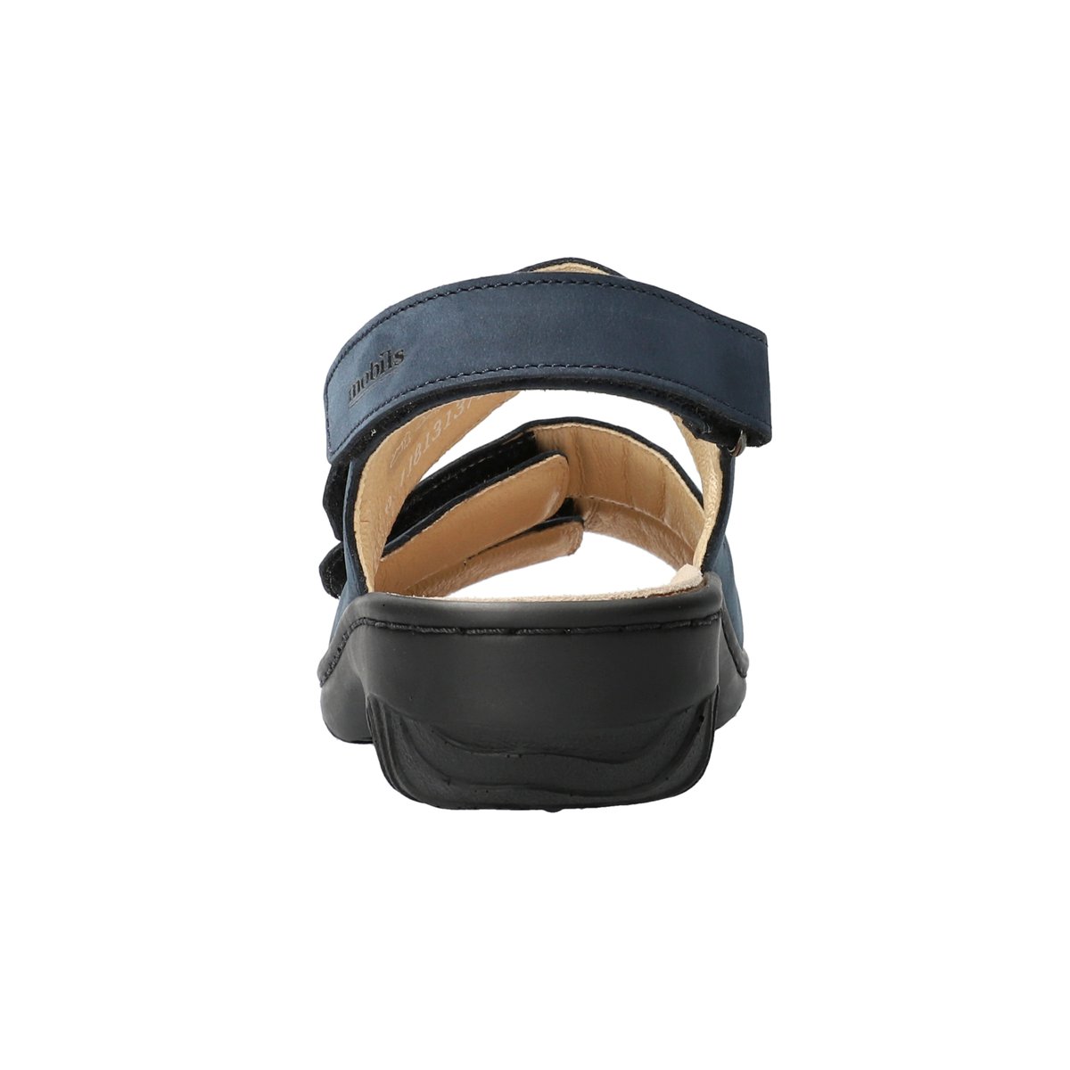 Sandales en cuir GIORGINA bleu p5138, MEPHISTO