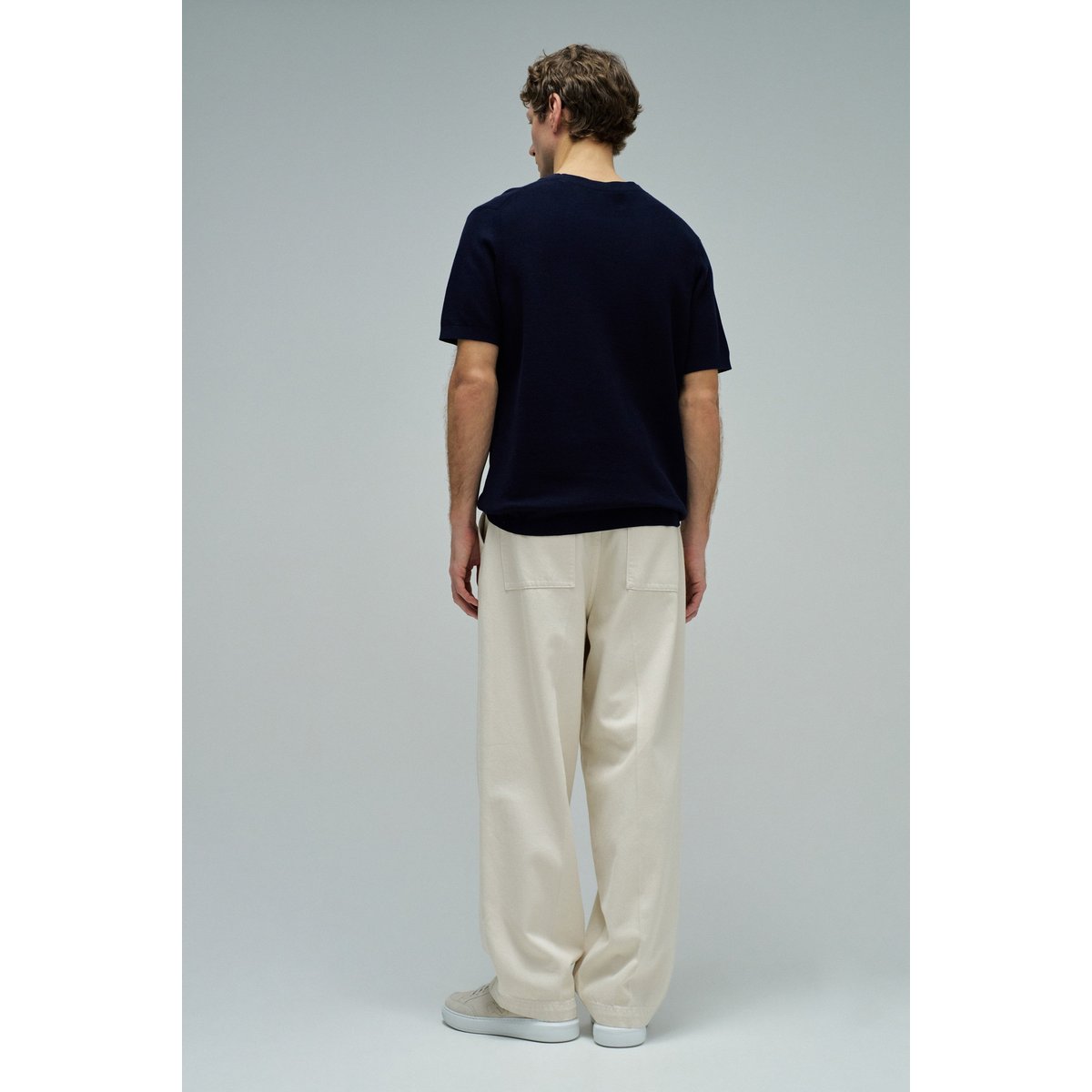 T-SHIRT EN MAILLE TRICOTÉE beige, SALSA JEANS