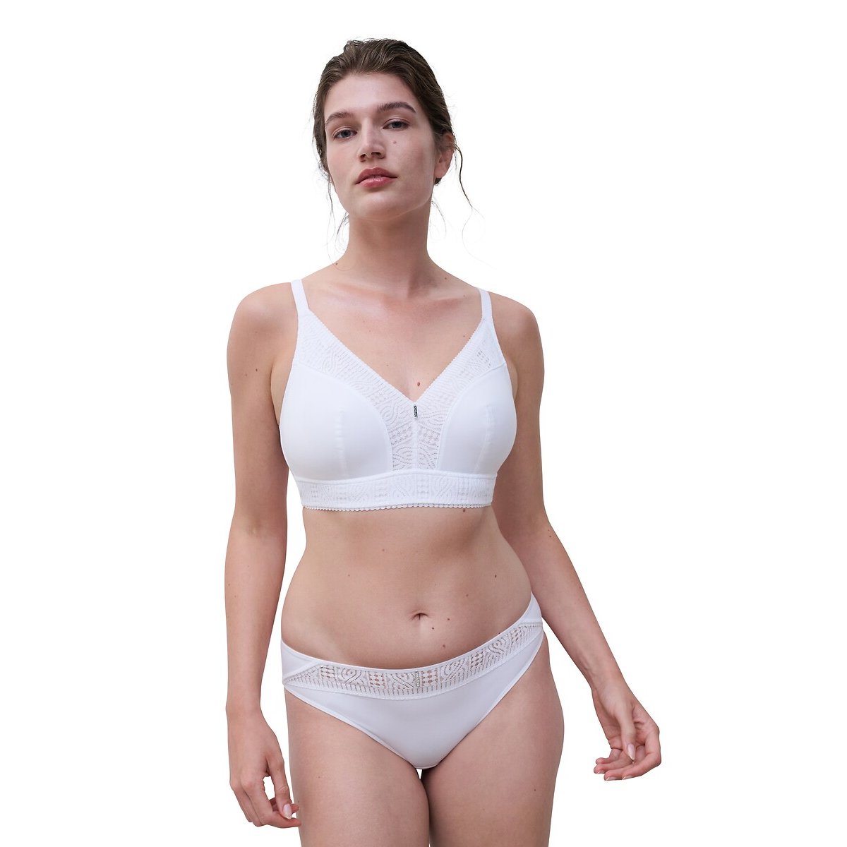 Easy Support Non-Underwired Bra white, CHANTELLE