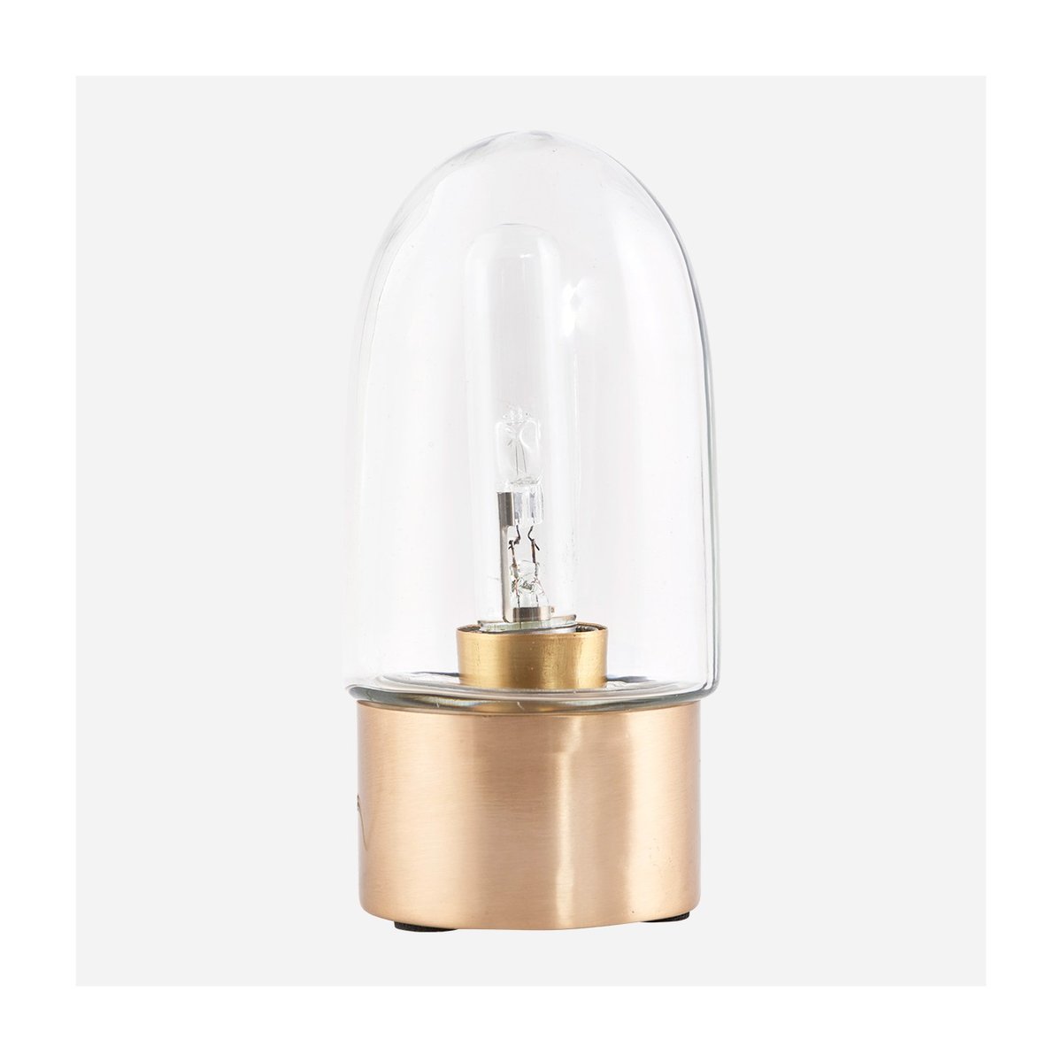 Lampe à Poser Broad Laiton et Verre laiton, HOUSE DOCTOR