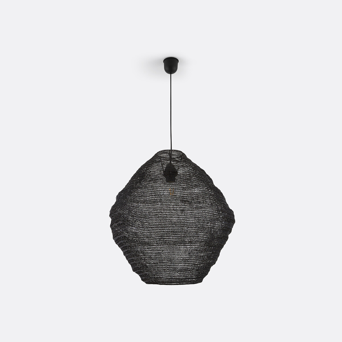 Suspension maille métal fer Ø54 cm, Mita noir, LA REDOUTE INTERIEURS