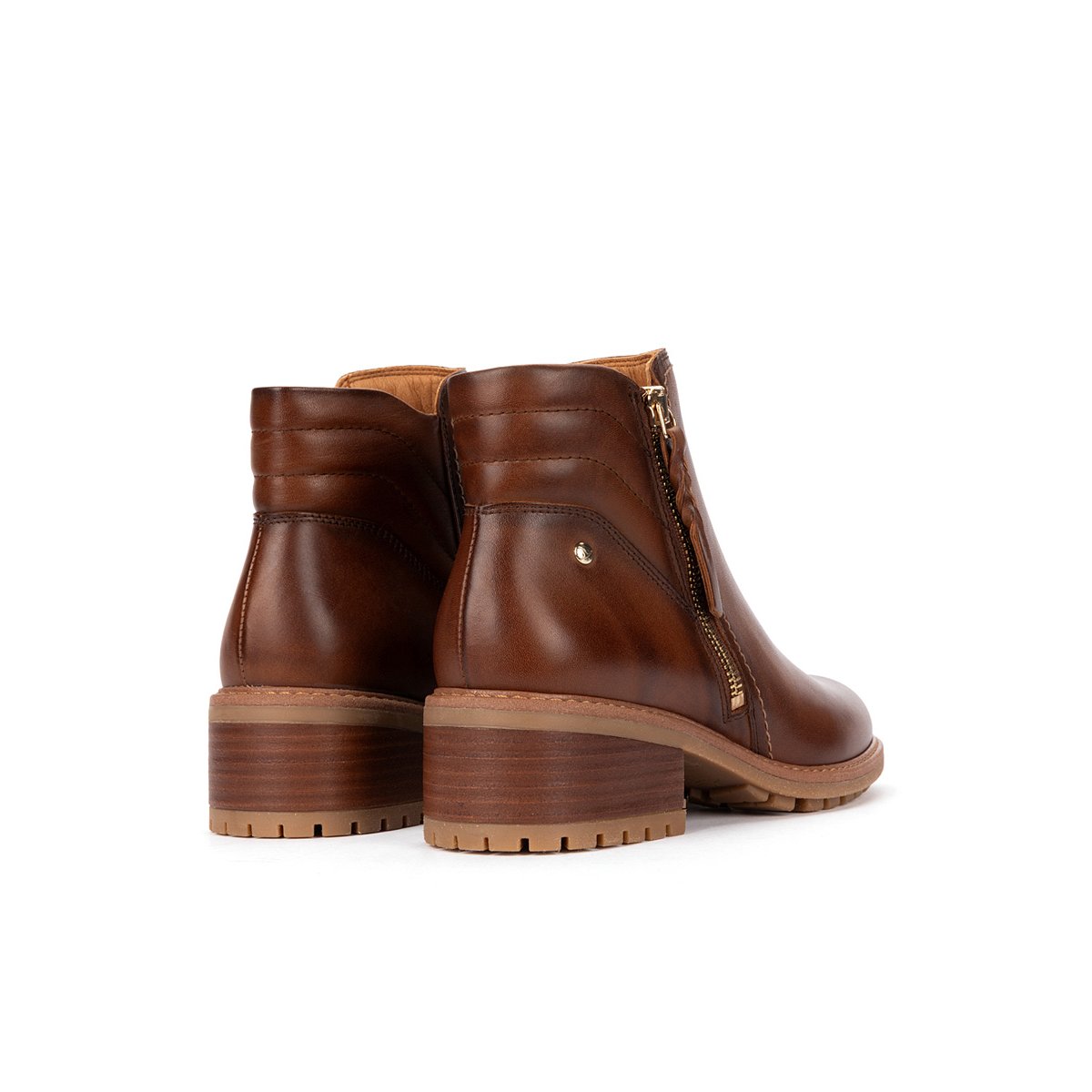 Bottines à talon cuir Medina cuero, PIKOLINOS