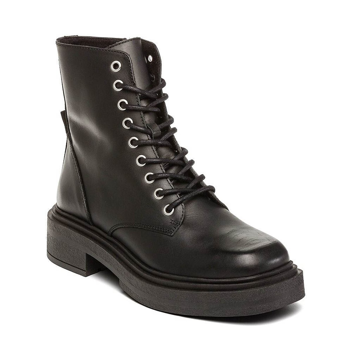 Chiney Leather Ankle Boots black, STEVE MADDEN