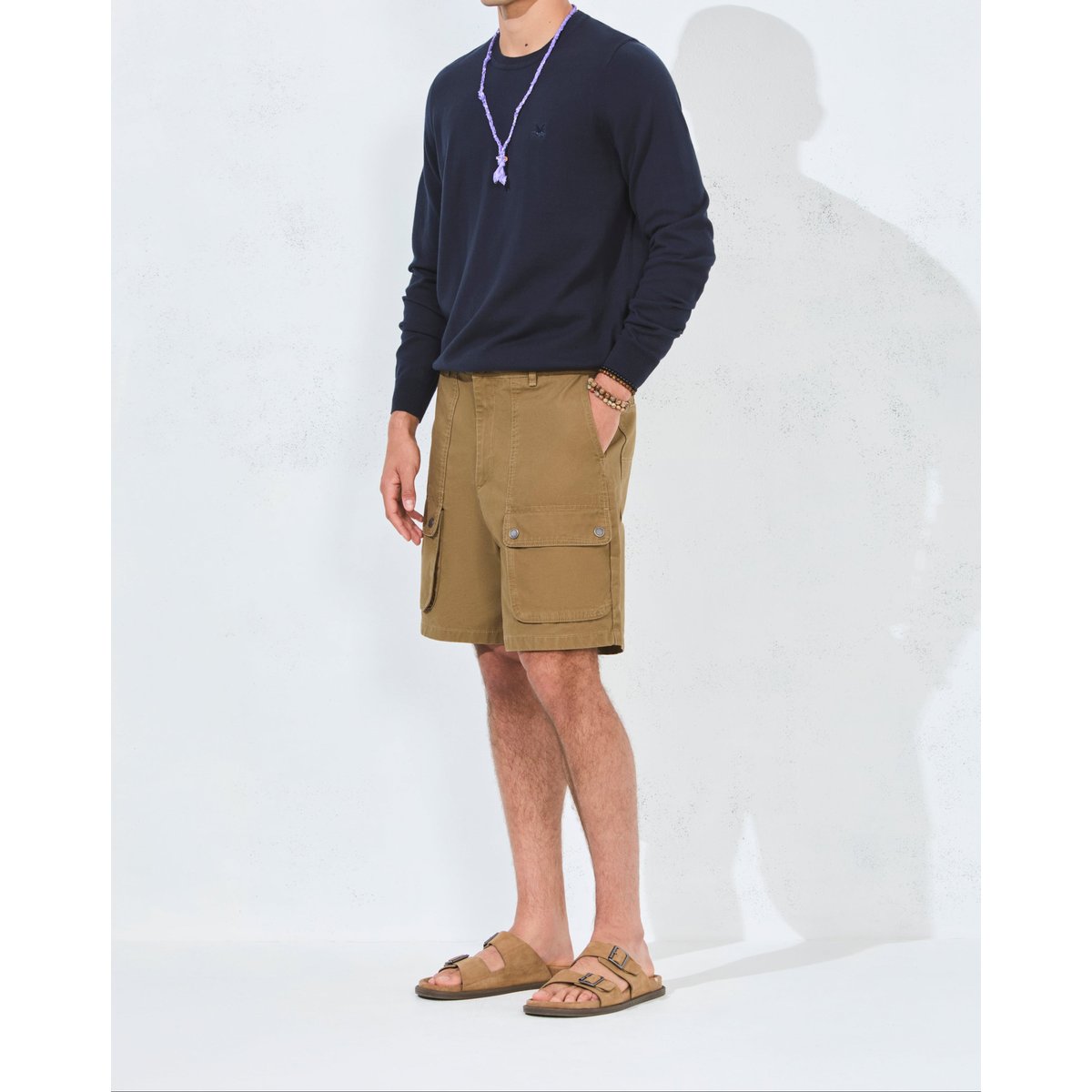 Pull en coton U TOGS bleu, CHEVIGNON