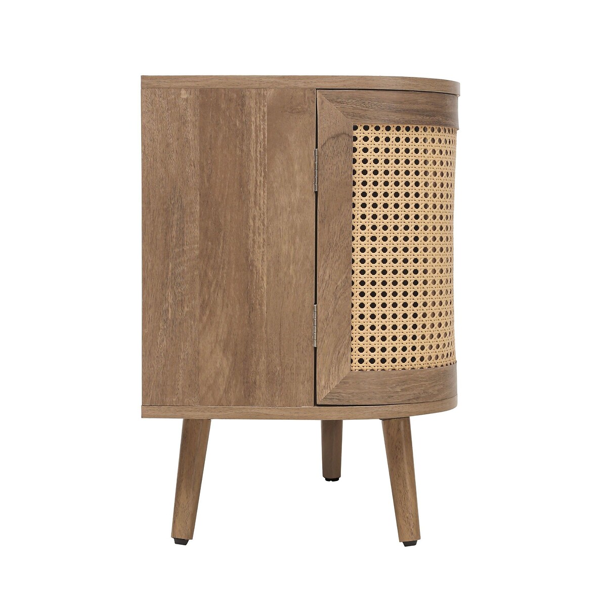 Naya Rattan 2 Door 1 Drawer TV Unit natural oak, SO'HOME
