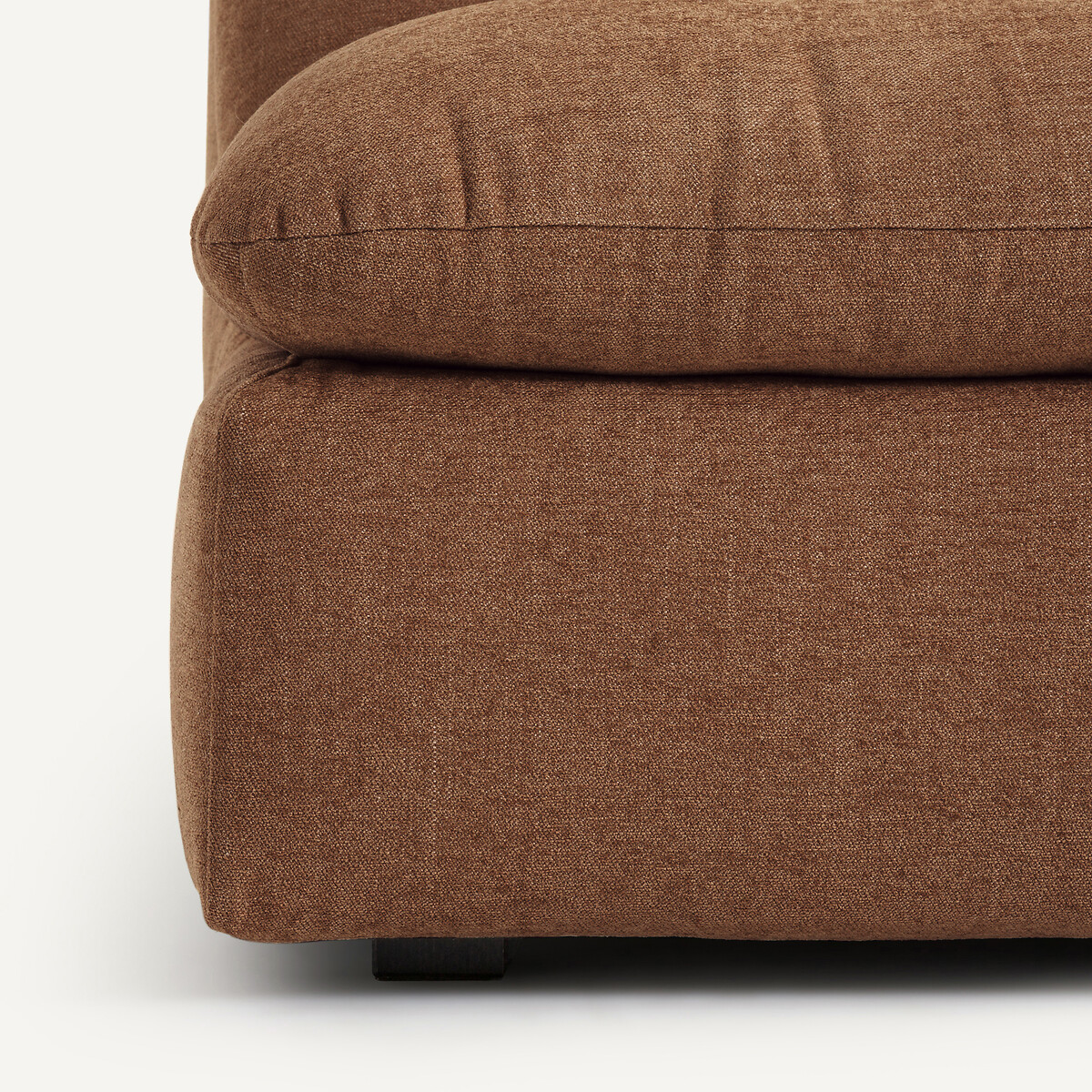Giuliano Modular 3-Seater Sofa in Marl Fabric sienna, AM.PM
