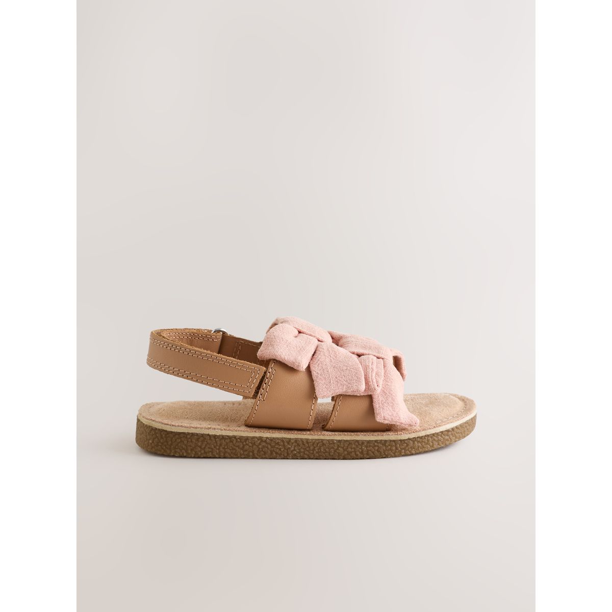 Sandales avec nœud rose, NEXT