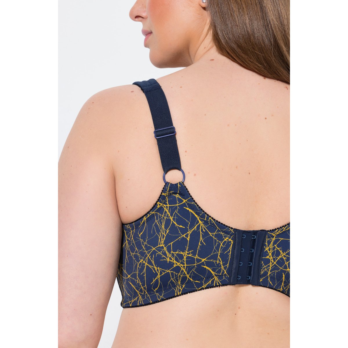 Soutien-gorge de maintien sans armatures bleu nuit, ULLA POPKEN