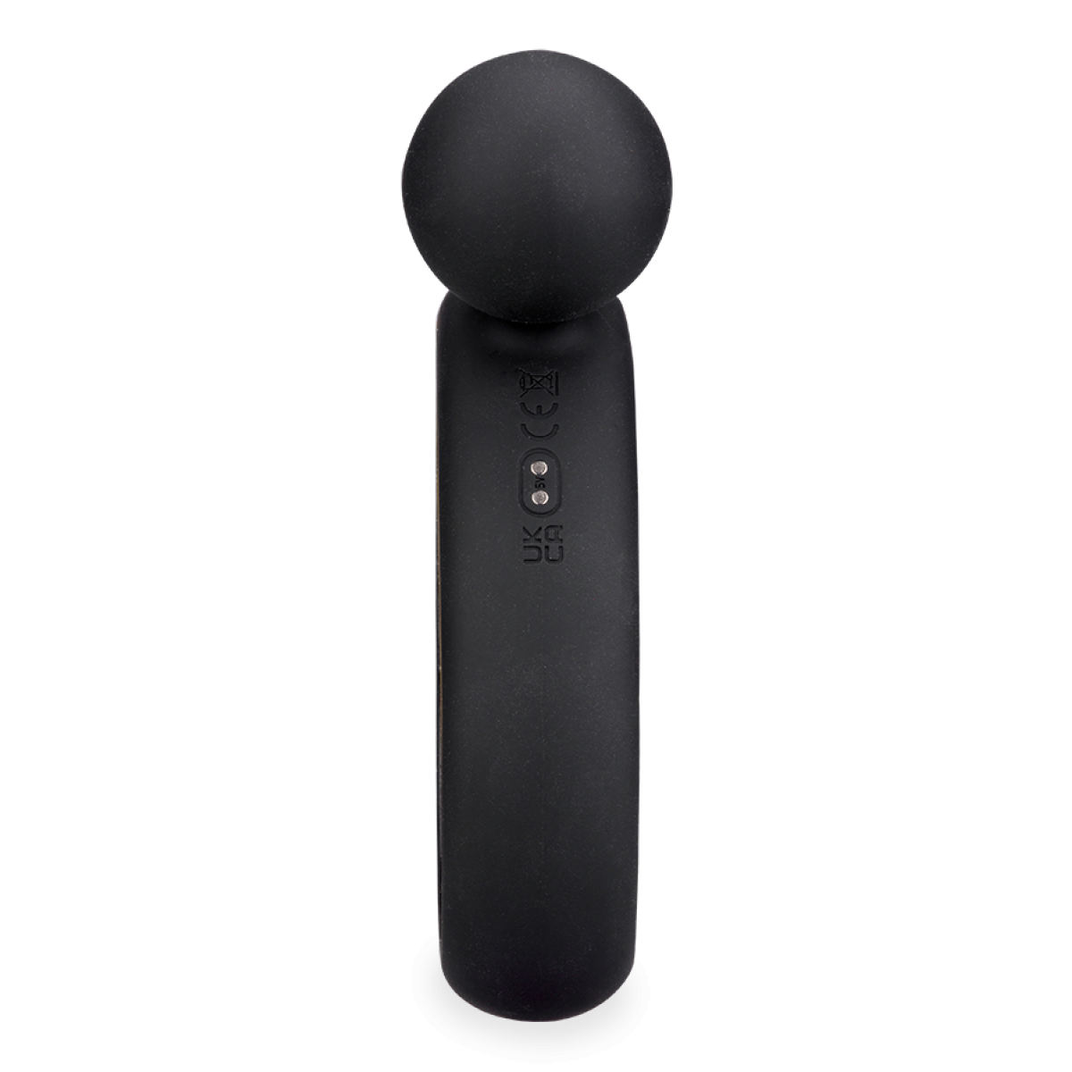 Vibromasseur puissant wand avec poignée ergonomique Horizon noir, LOVE AND VIBES