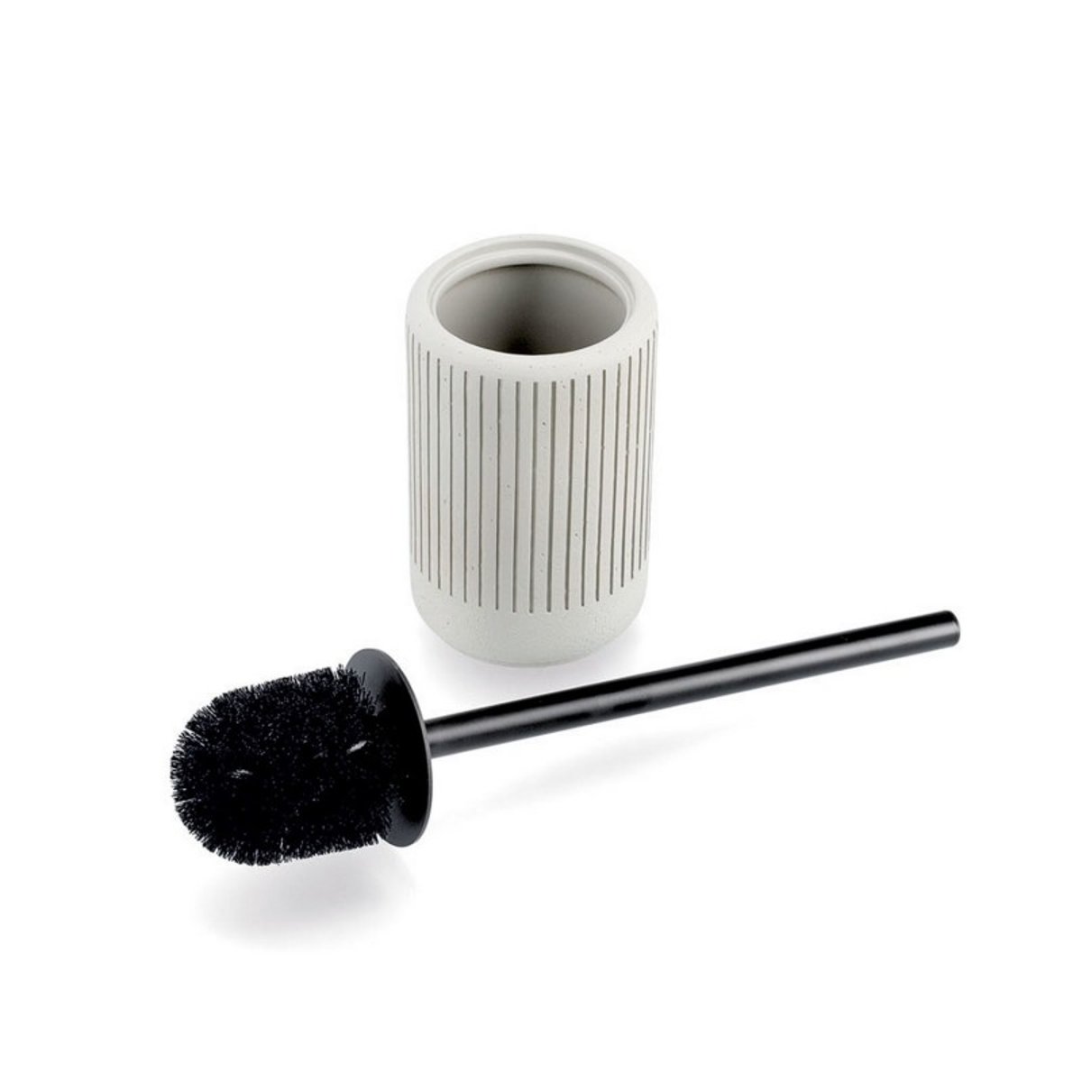 Brosse-wc design béton gris clair, ZELLER PRESENT