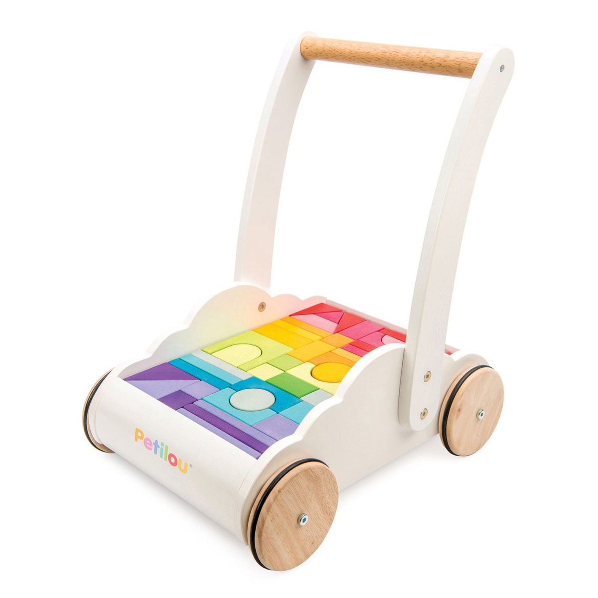 Trotteur Nuage et Arc en ciel blanc, LE TOY VAN