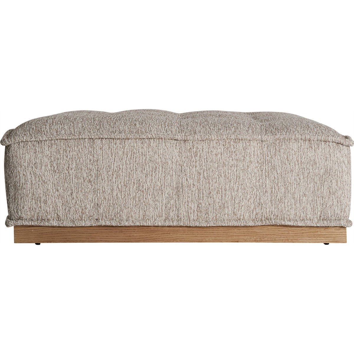 Pouf carré motif marbré style contemporain beige marbré contemporain, RECOLLECTION