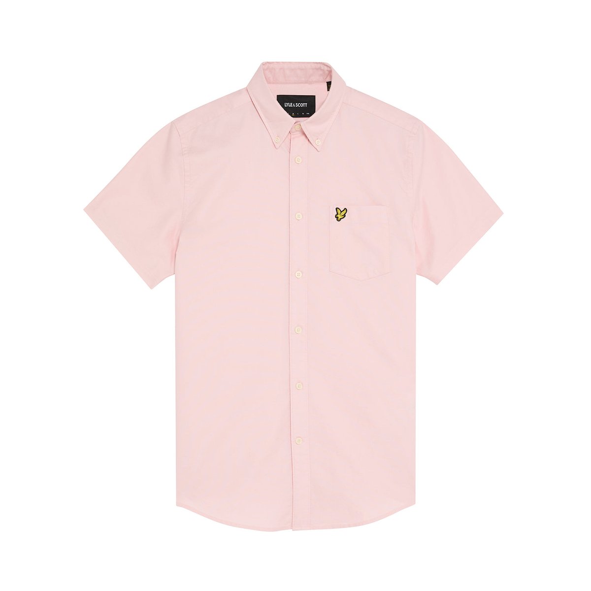 Chemise manches courtes rose clair, LYLE & SCOTT
