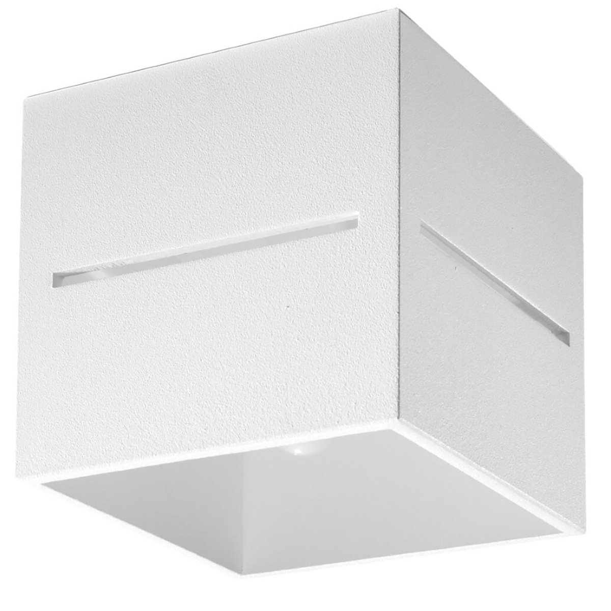Plafonnier Aluminium Blanc G9 1 Lobo blanc, EDEN