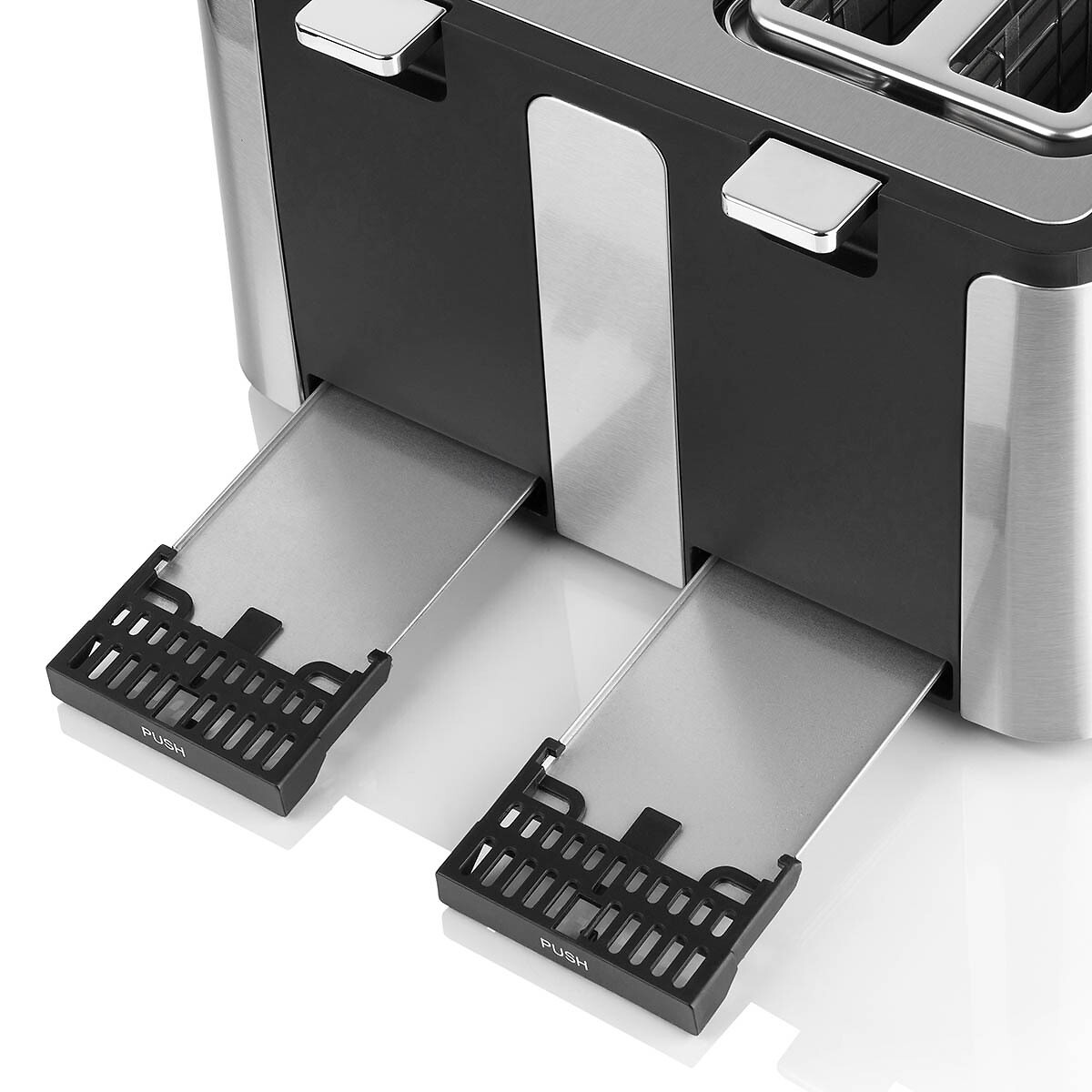 Torradeira Otimus Toast, HAEGER inox, HAEGER