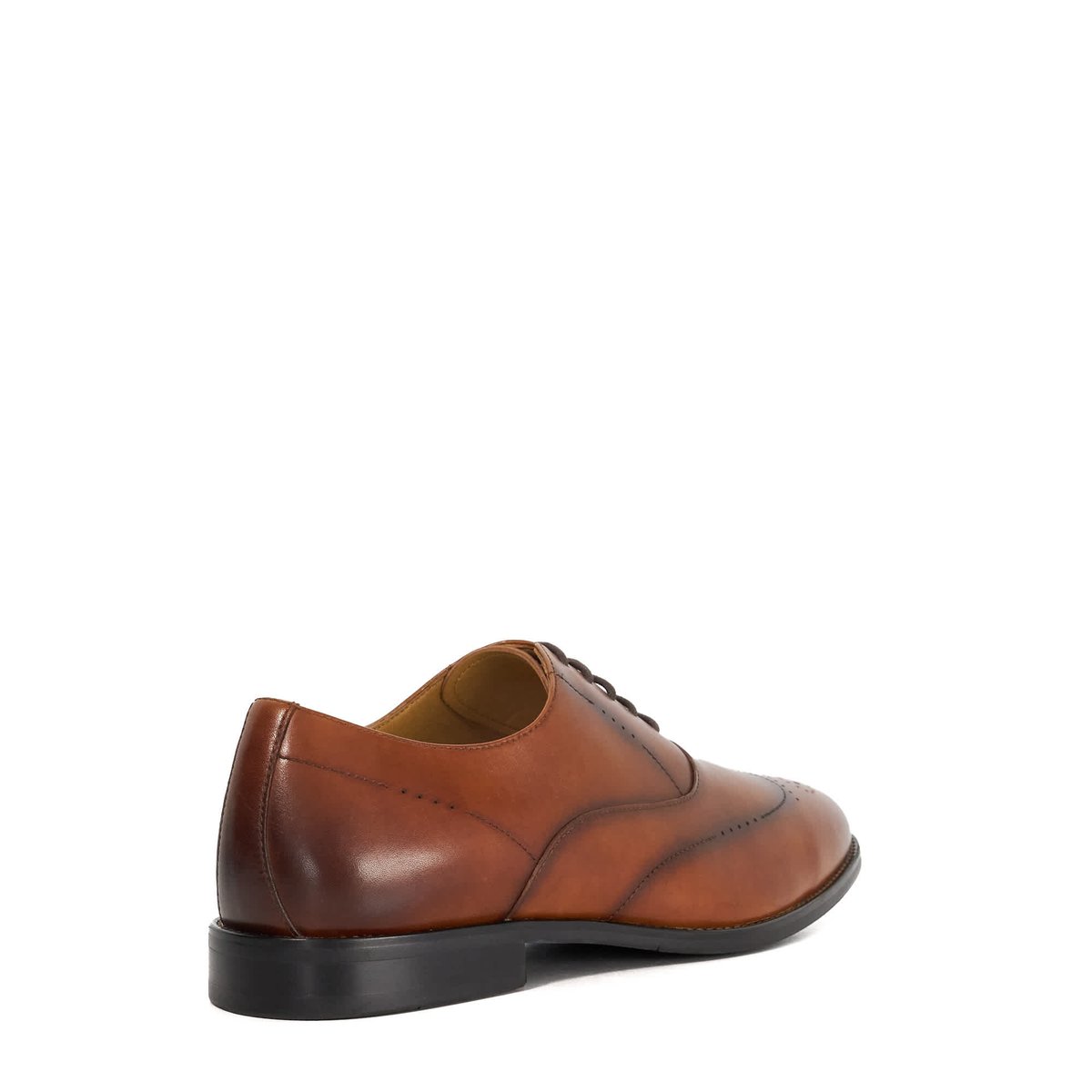 Chaussures Richelieu en cuir à lacets - SHAAY tan-leather, DUNE LONDON