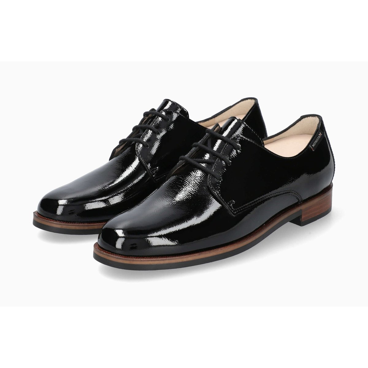Derbies en cuir HELSA noir 5143, MEPHISTO