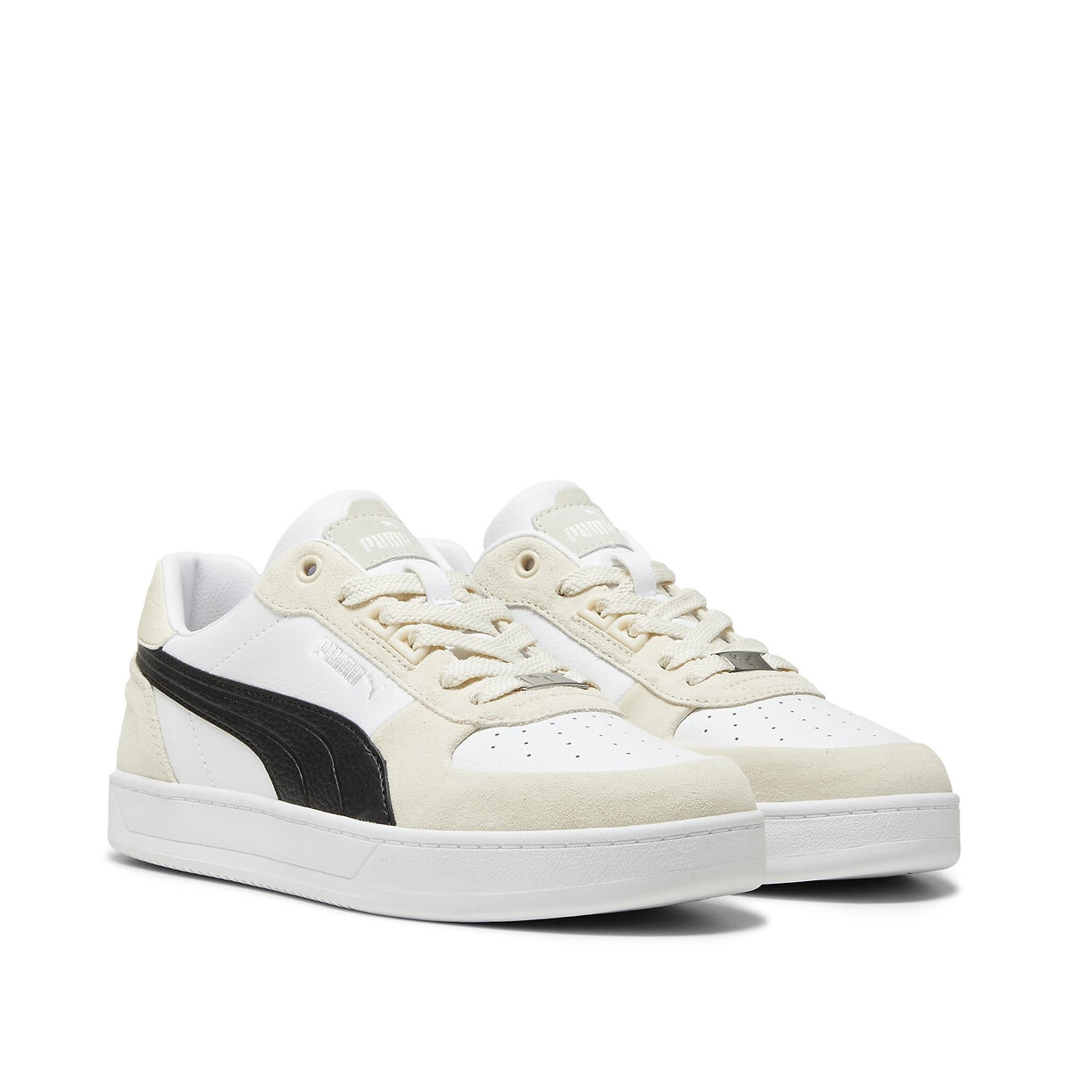 Baskets cuir Caven 2.0 Lux blanc/noir, PUMA
