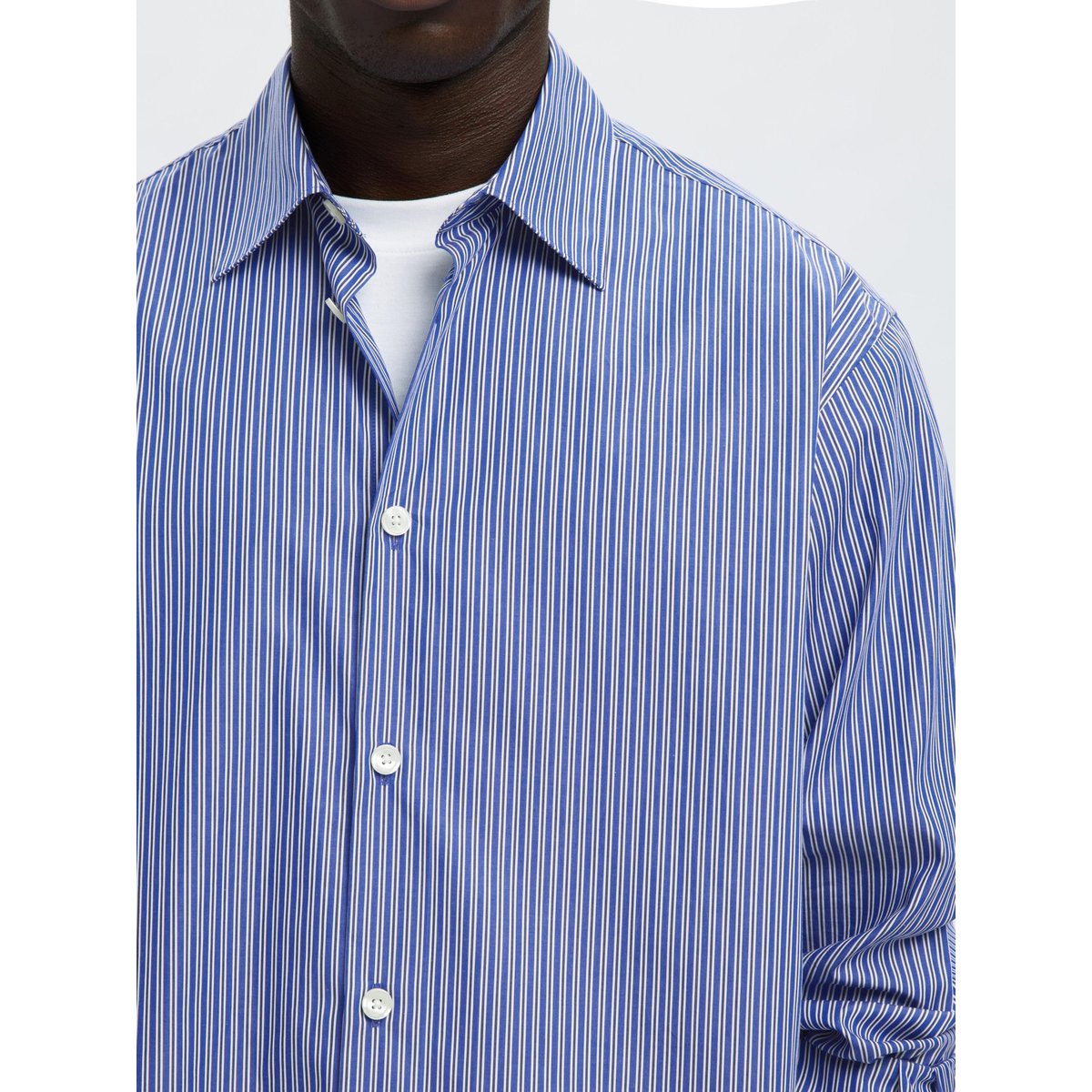 T-Shirt À Rayures medieval blue, SELECTED