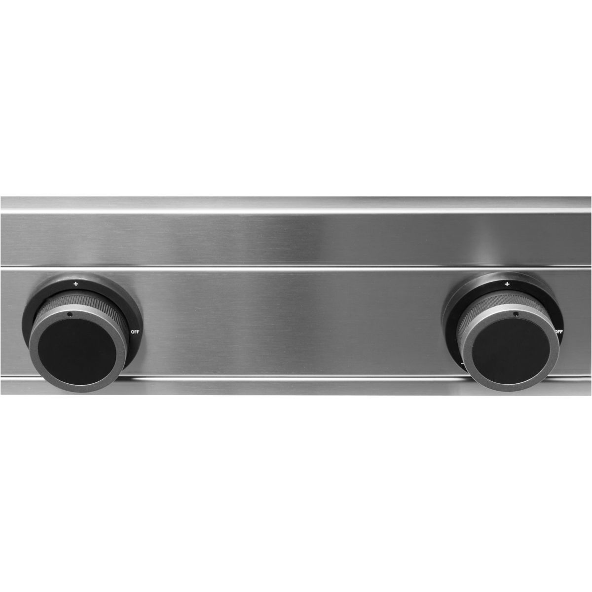Plancha gaz Modern 60 Inox 2 brûleurs à poser, 60x42 cm gris, FORGE ADOUR