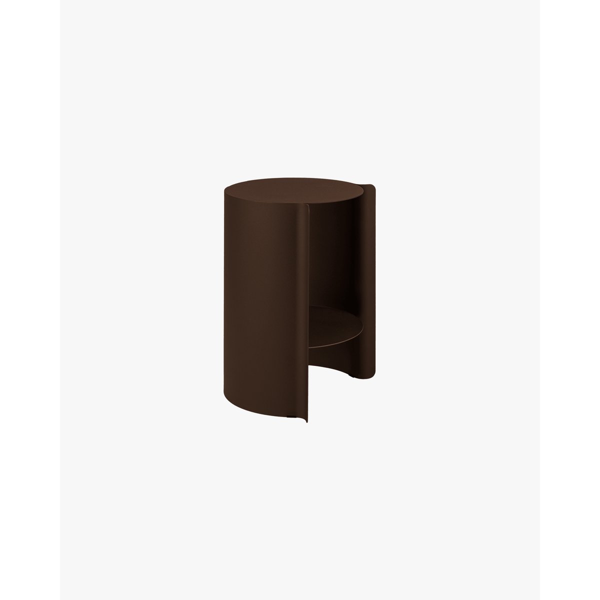 Table d'appoint Wa noo.ma marron cacao, NOO.MA