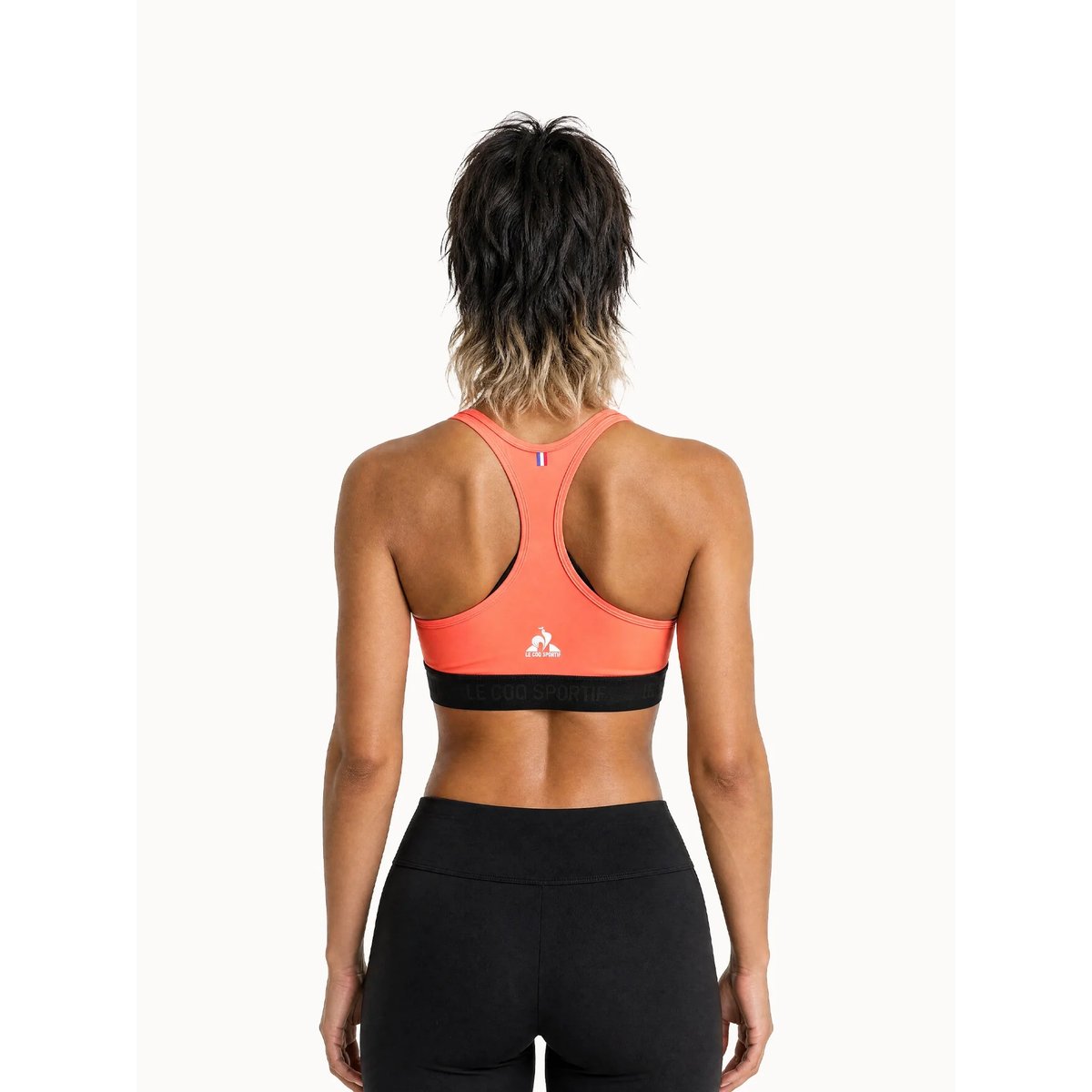 Brassière orange perf, LE COQ SPORTIF