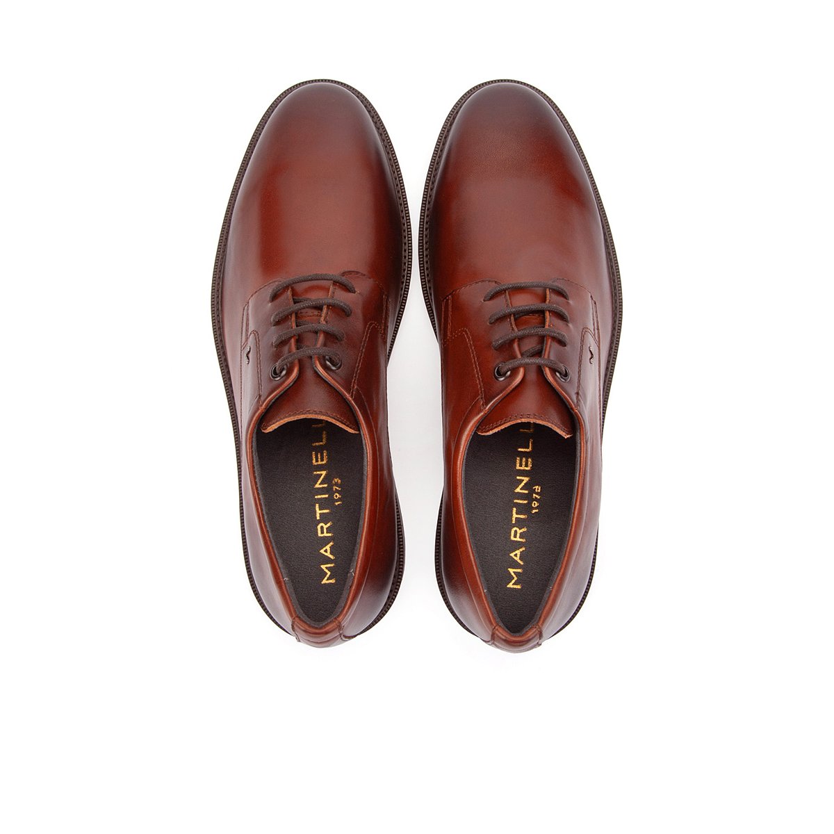 Chaussures à lacets cuir Watford cuero, MARTINELLI