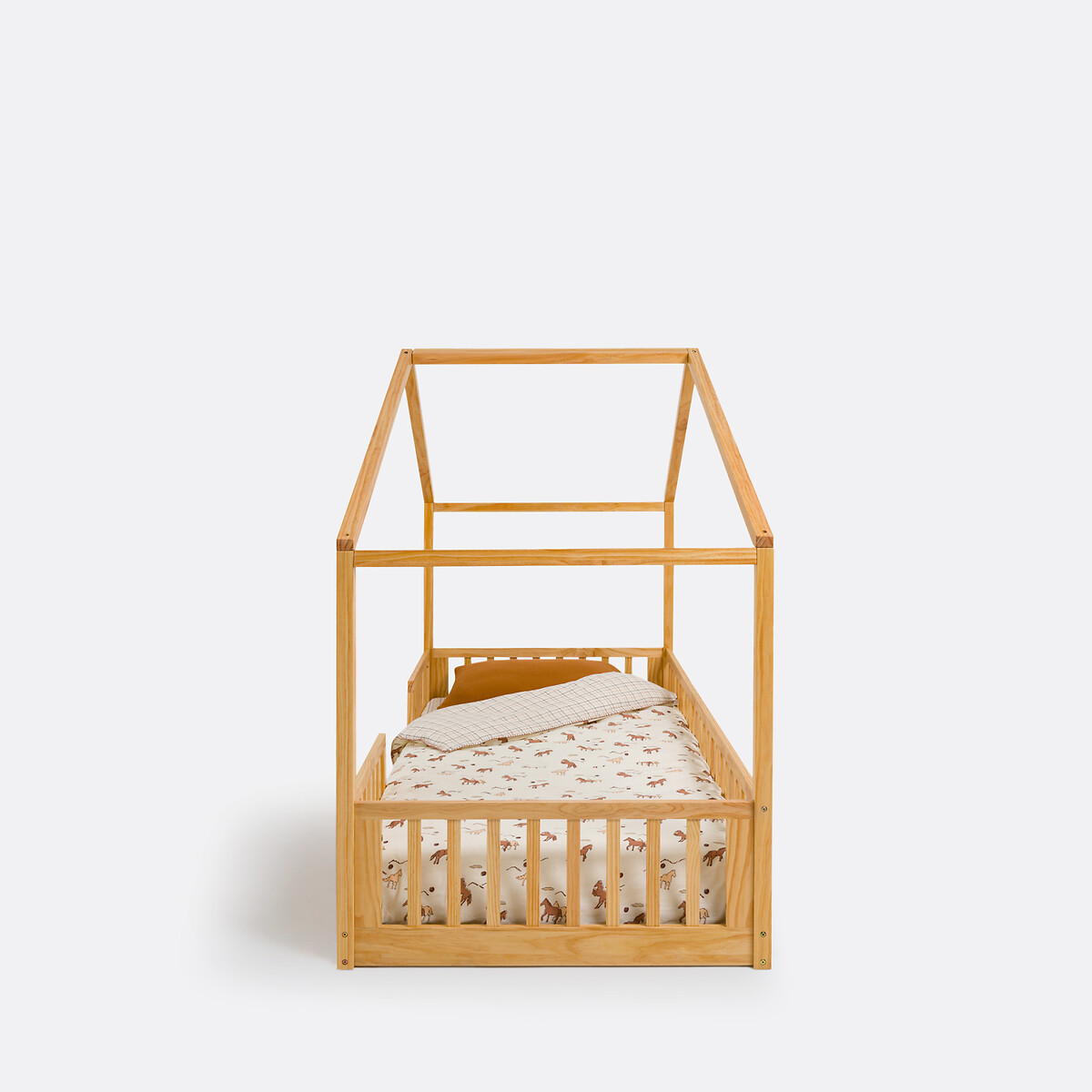 Lit enfant cabane en pin massif, Spidou naturel, LA REDOUTE INTERIEURS
