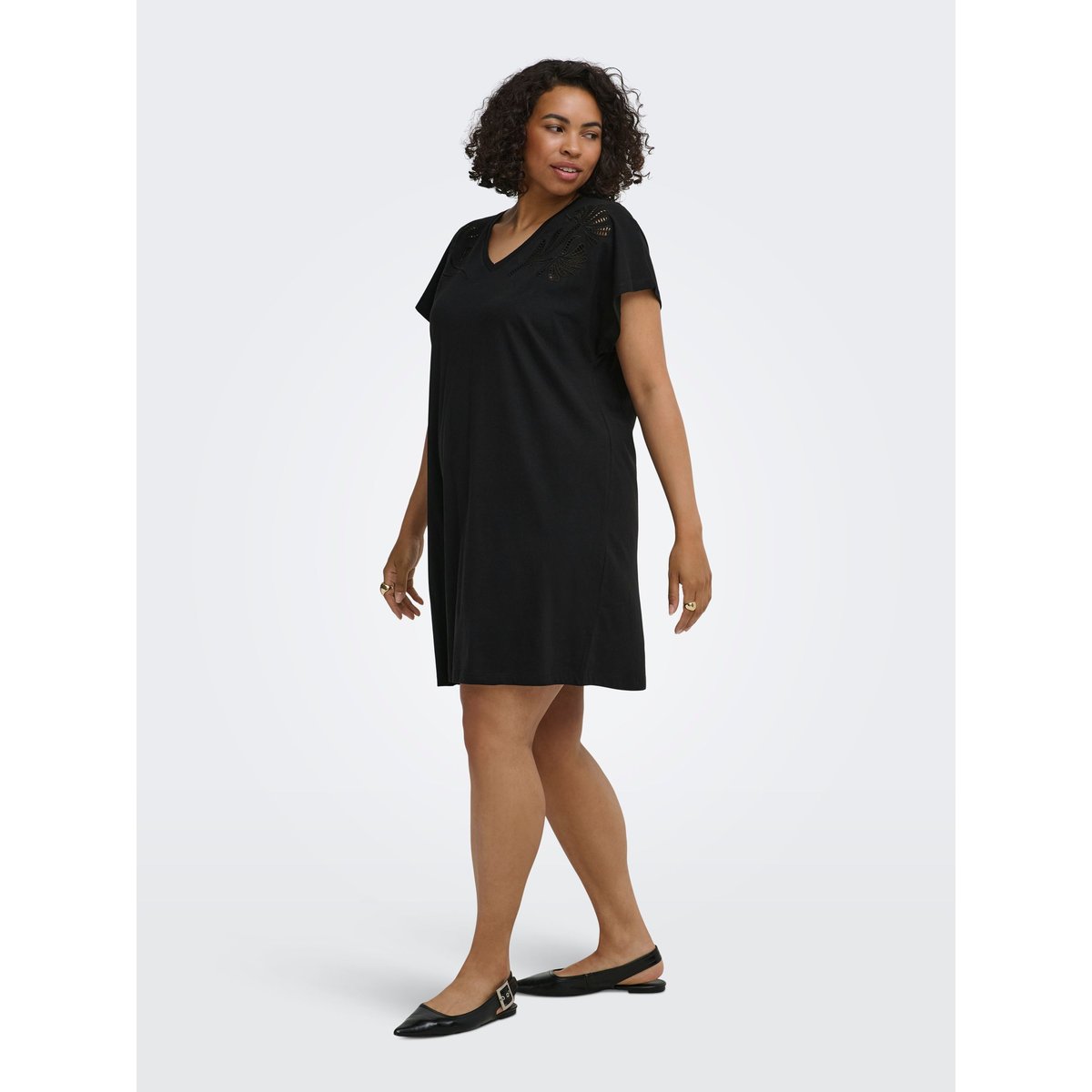 Robe noire - black, ONLY CARMAKOMA