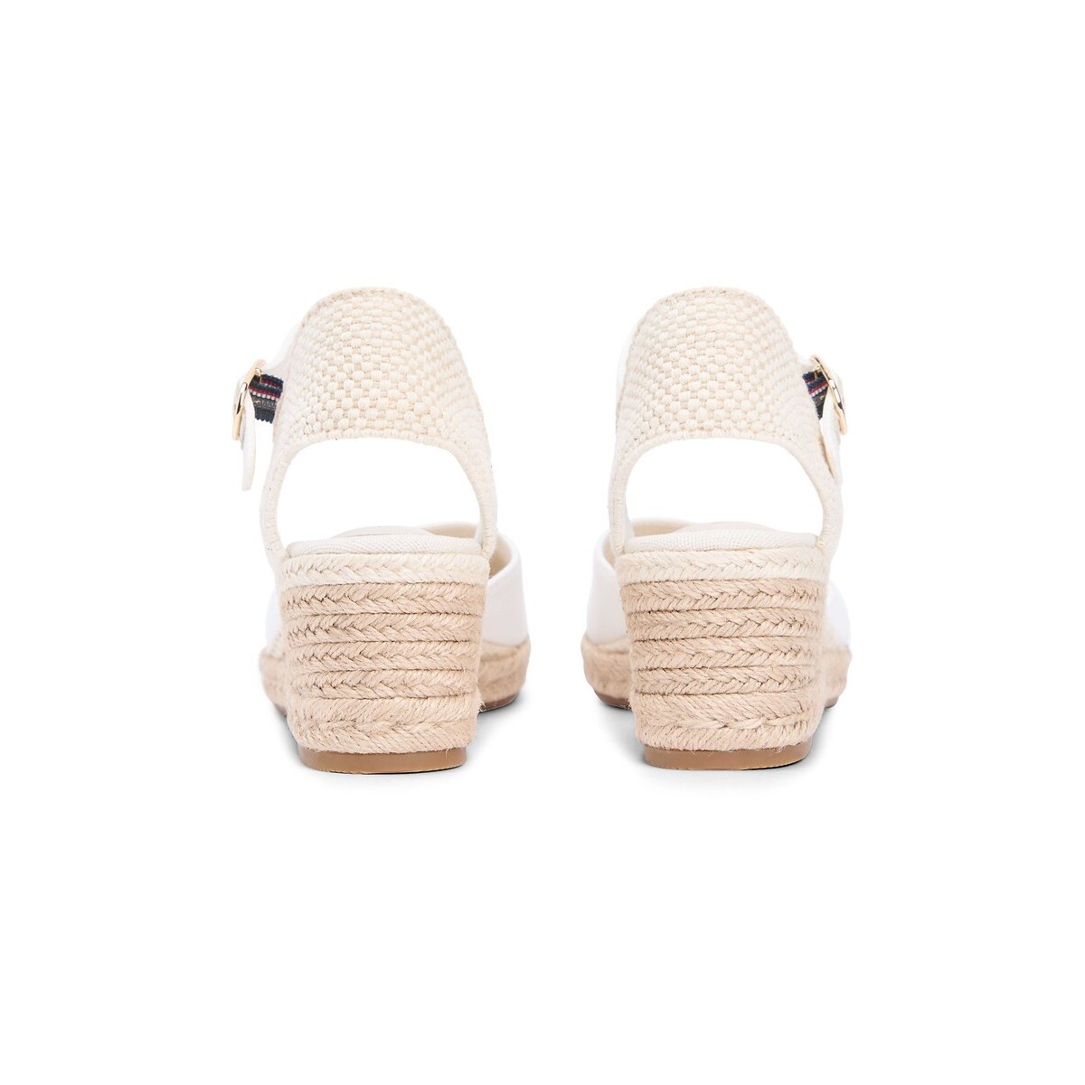 Sandales compensées fermées ecru, TOMMY HILFIGER