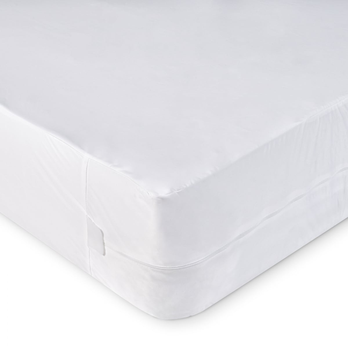 Lot de 2 Housses intégrales matelas ANTI-PUNAISES DE LIT blanc, BLEU CALIN