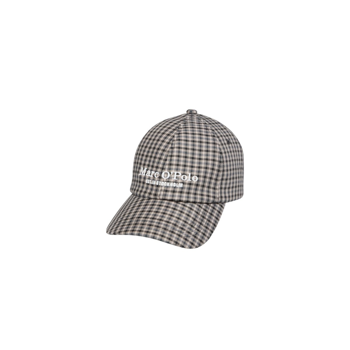 Casquette en twill de coton bio bleu, MARC O'POLO