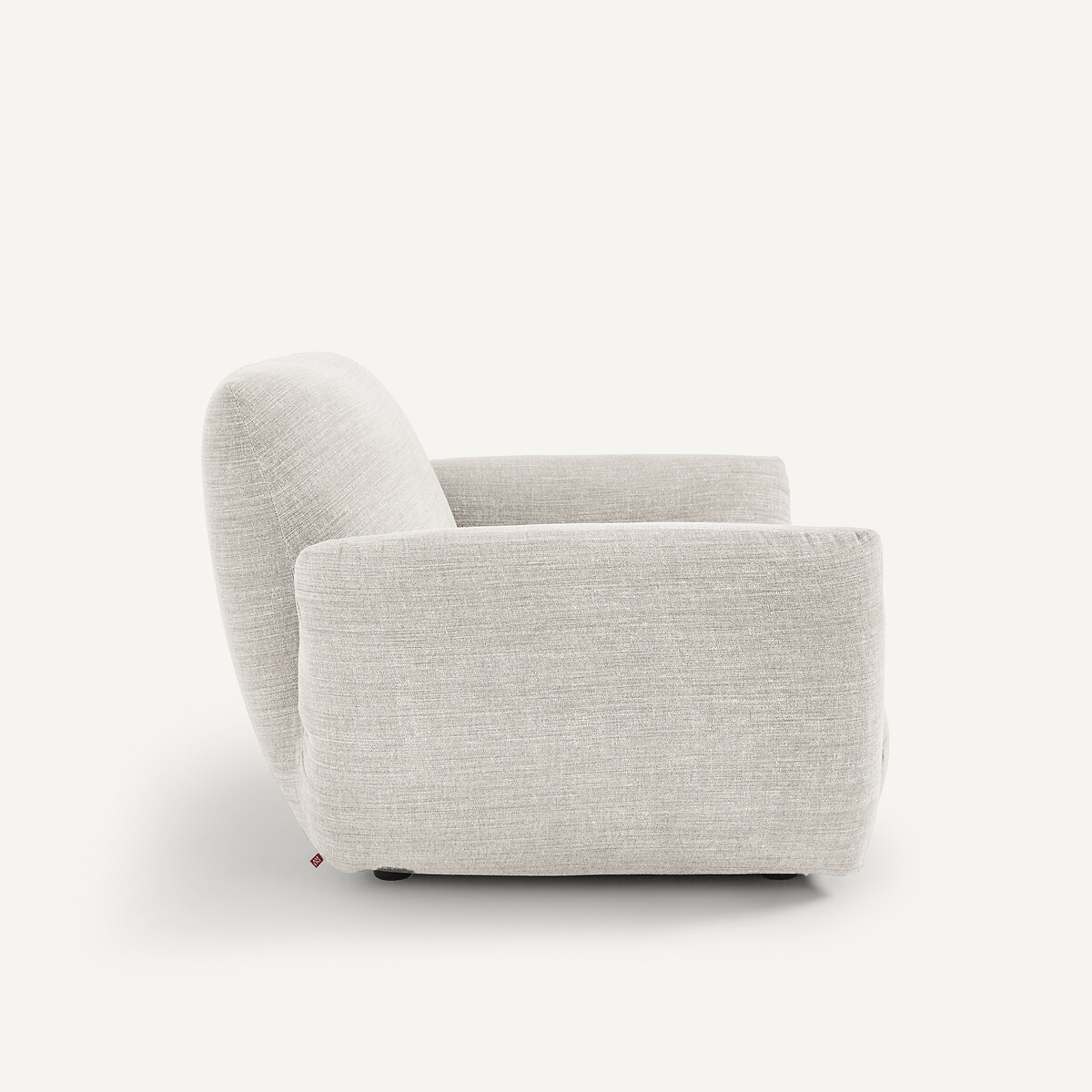 Fauteuil, en coton et lin, SPOGANO beige, AM.PM