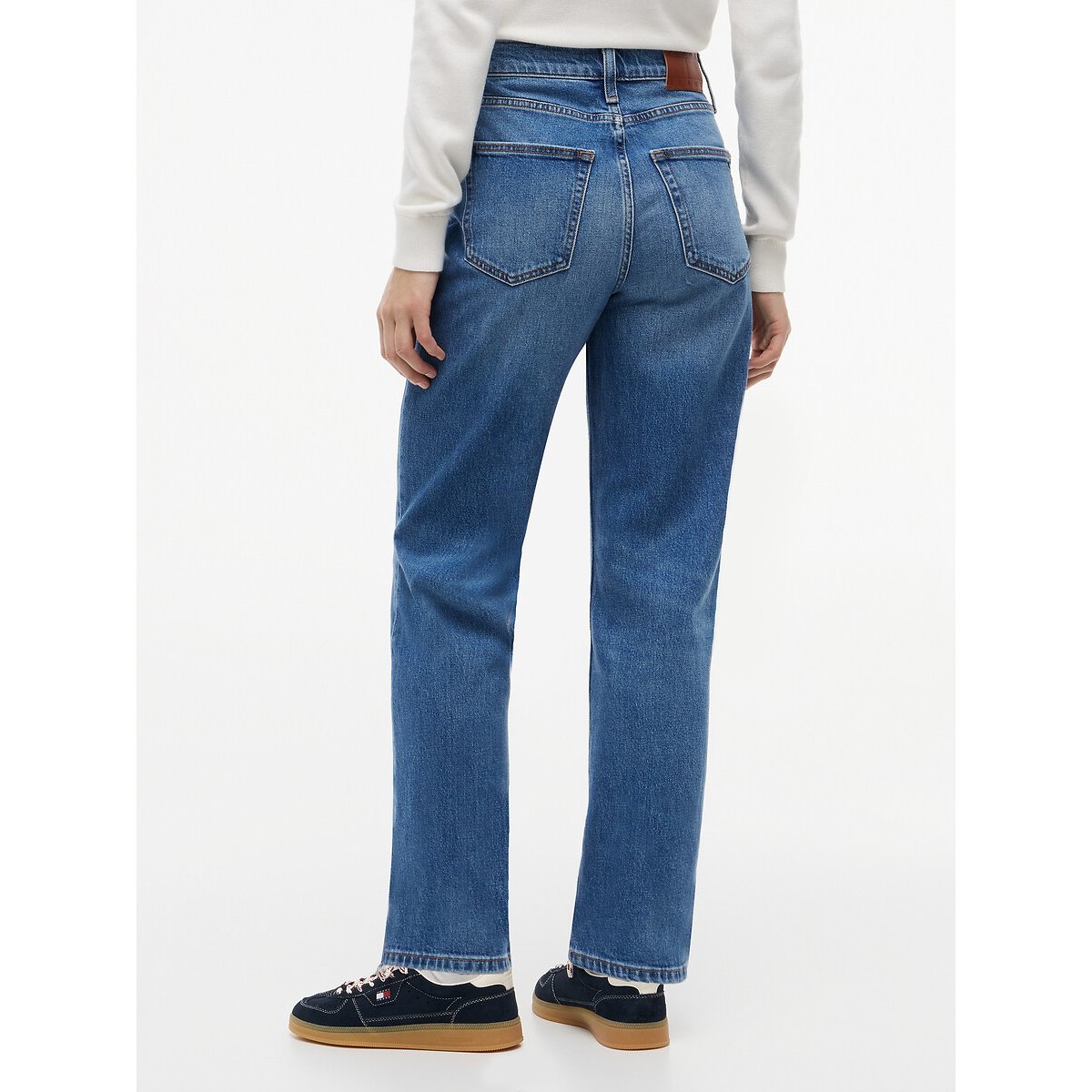 Jean droit taille haute, Layla denim bleu, TOMMY JEANS