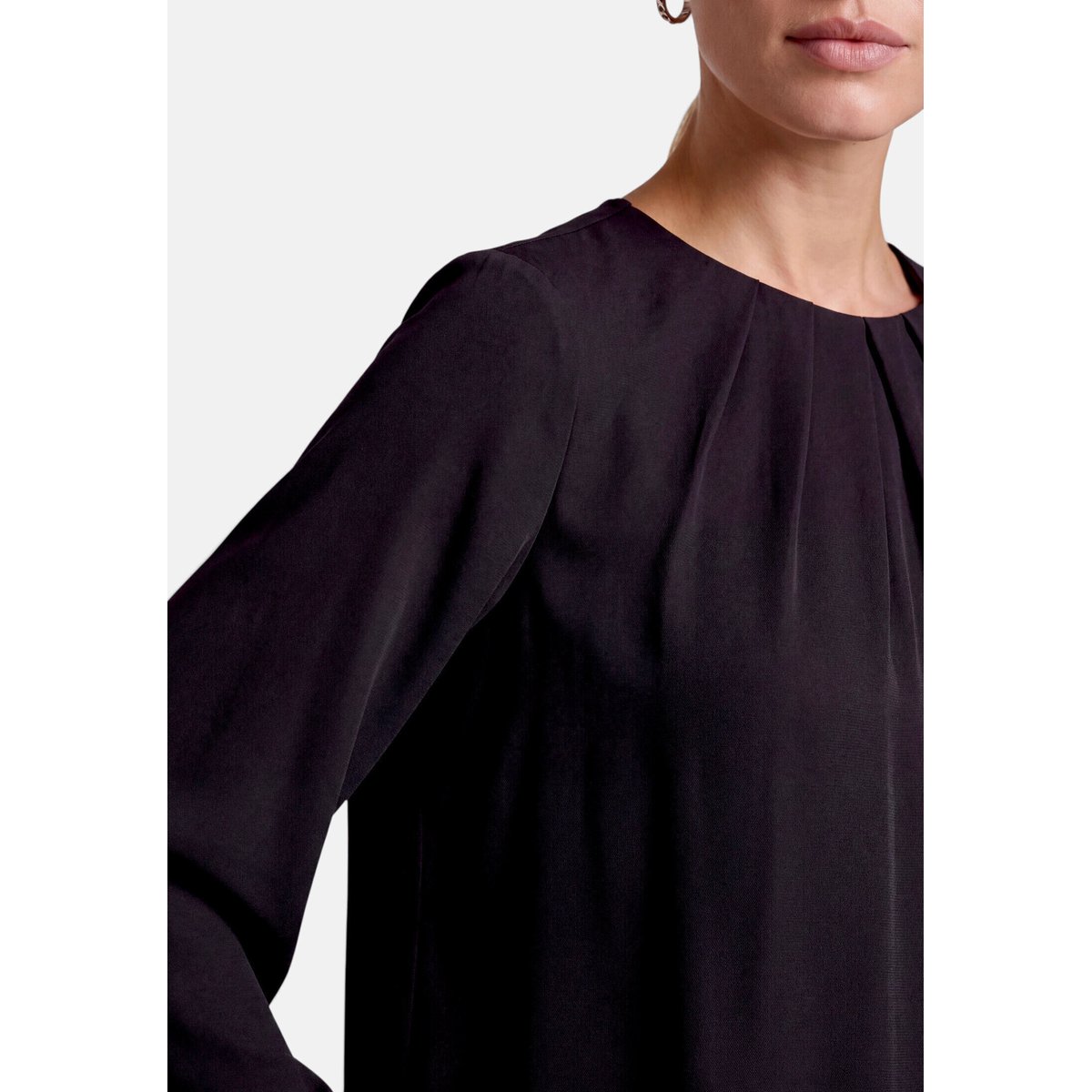 Chemisier business unicolore black beauty, ZERO