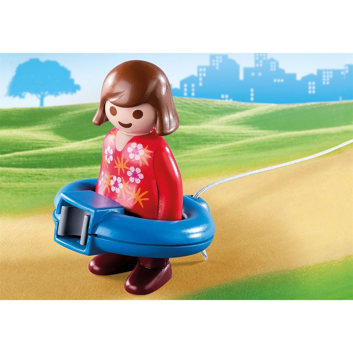 1 2 3 Wagon chien multicolore, PLAYMOBIL