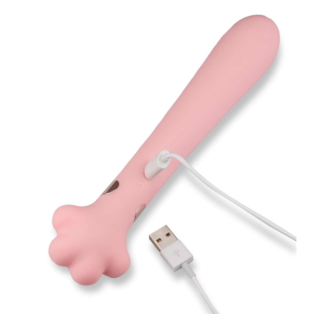 Vibromasseur puissant et stimulateur percuteur Purfect rose, LOVE AND VIBES