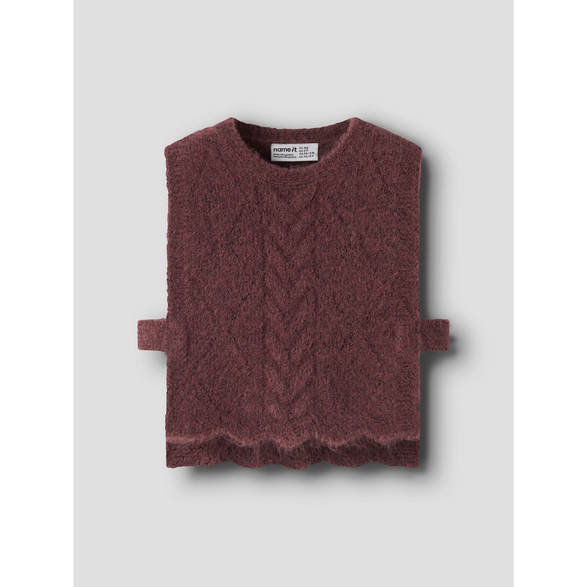 Gilet Tricoté violet - wild ginger1, NAME IT