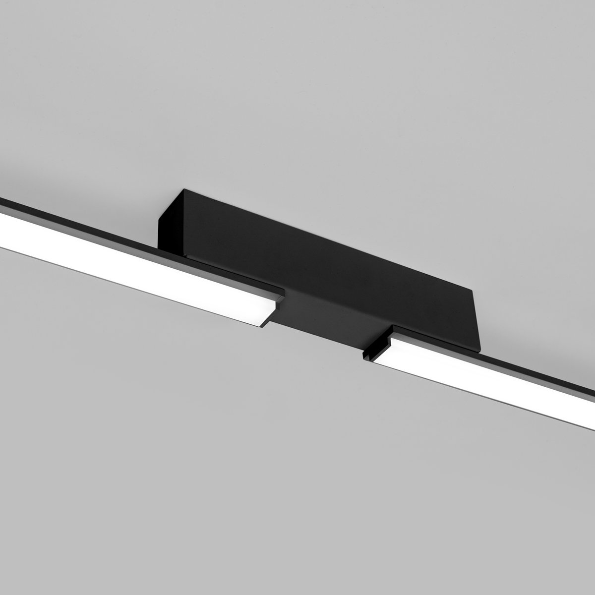 Plafonnier Aluminium Noir LED 2 Lagom noir, EDEN