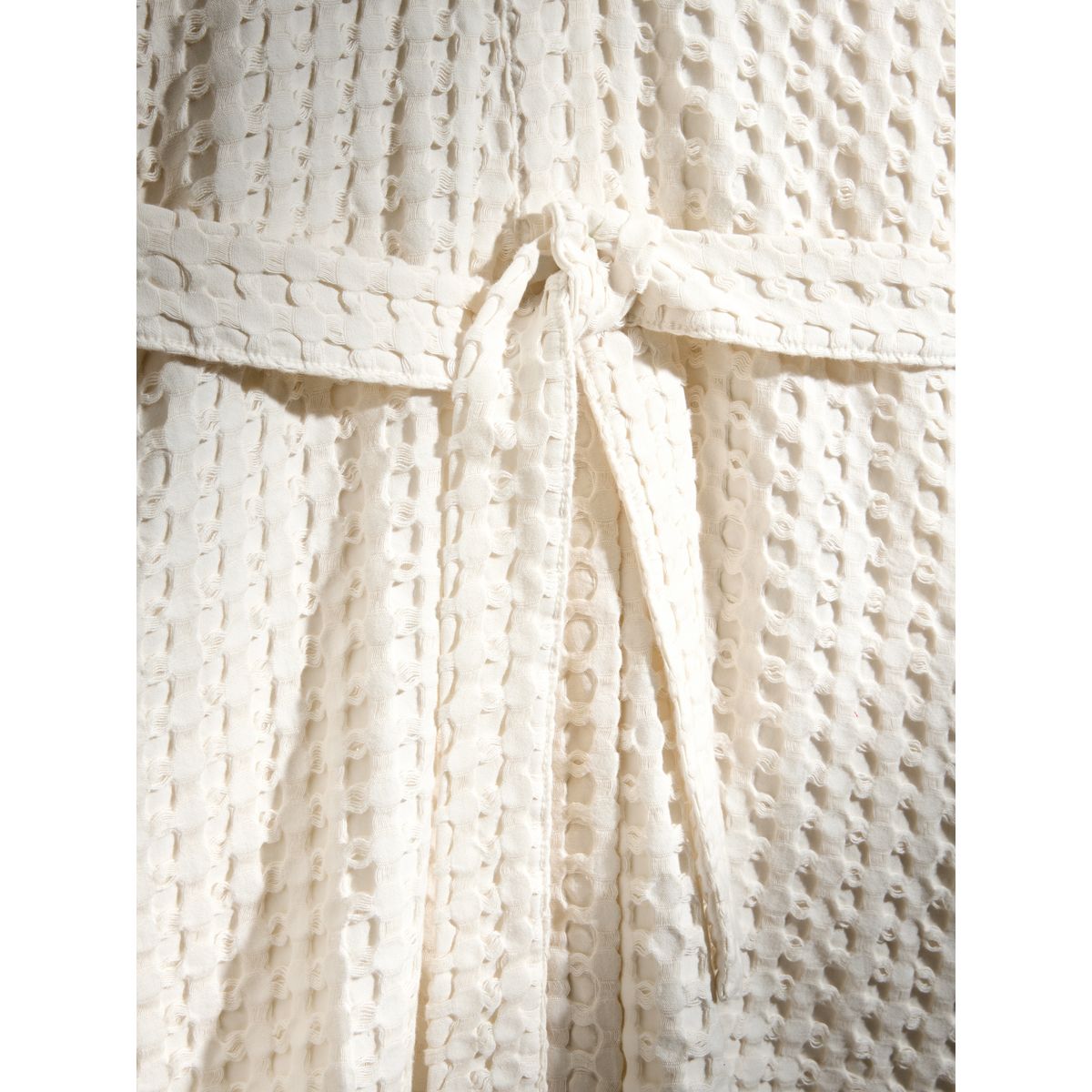 Robe de chambre léger gaufré crème, NEXT